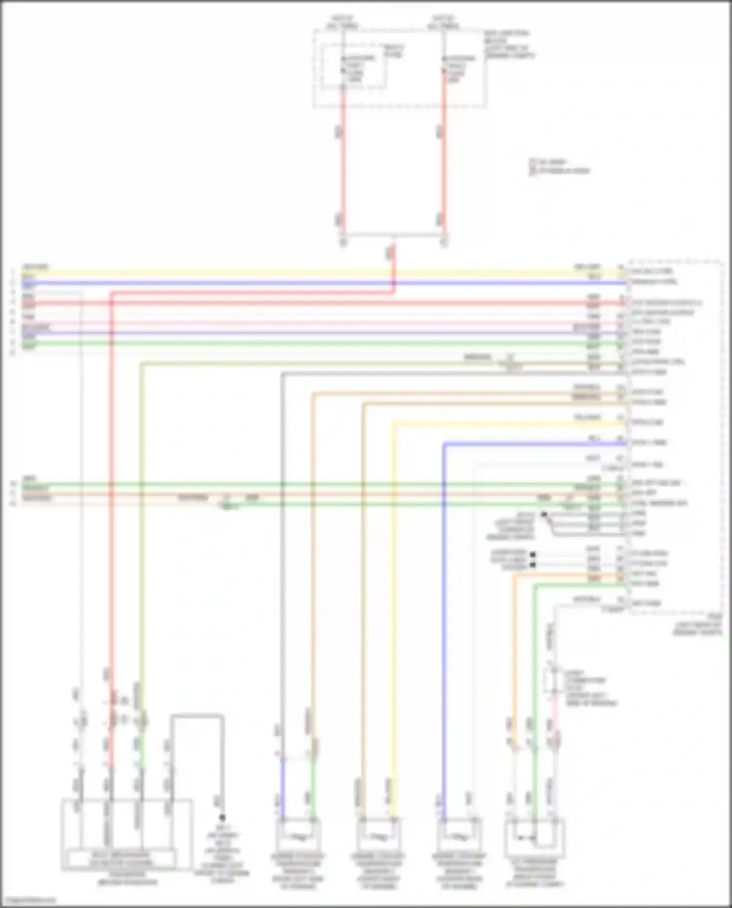 Santa Fe Hyundai V (2023-2024): Automatic a/c circuit, except hybrid (7 of 7)