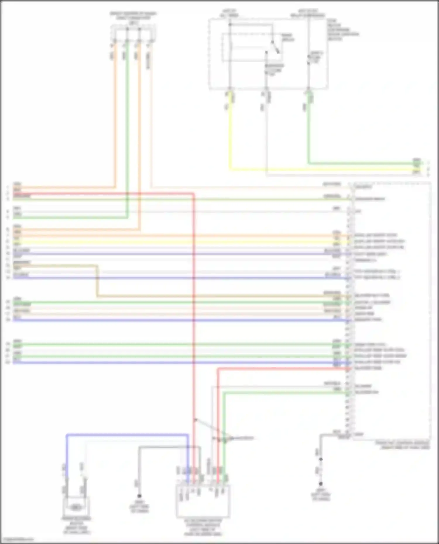Santa Fe Hyundai V (2023-2024): Automatic a/c circuit, hybrid (6 of 8)