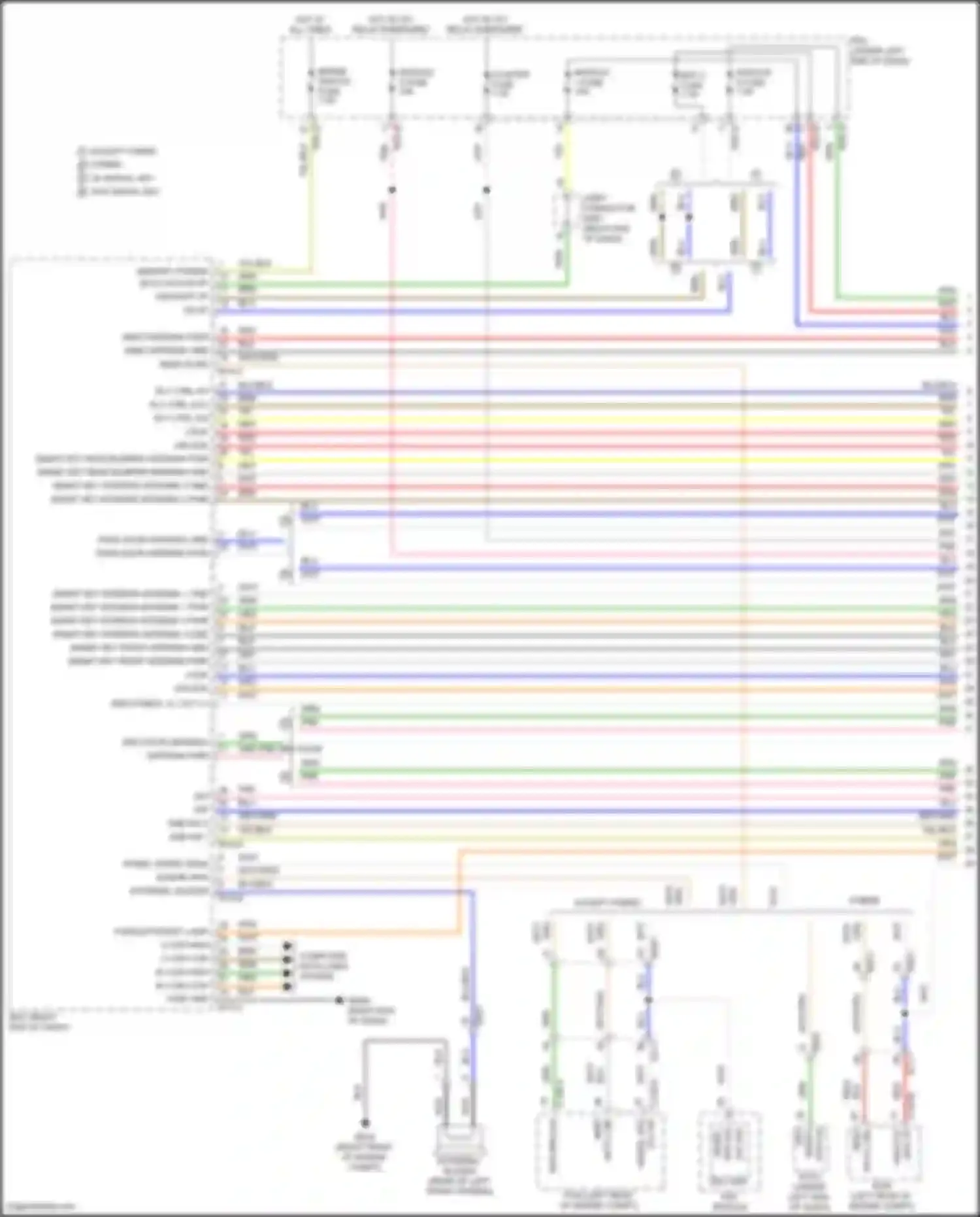 Santa Fe Hyundai V (2023-2024): Forced entry circuit (1 of 8)