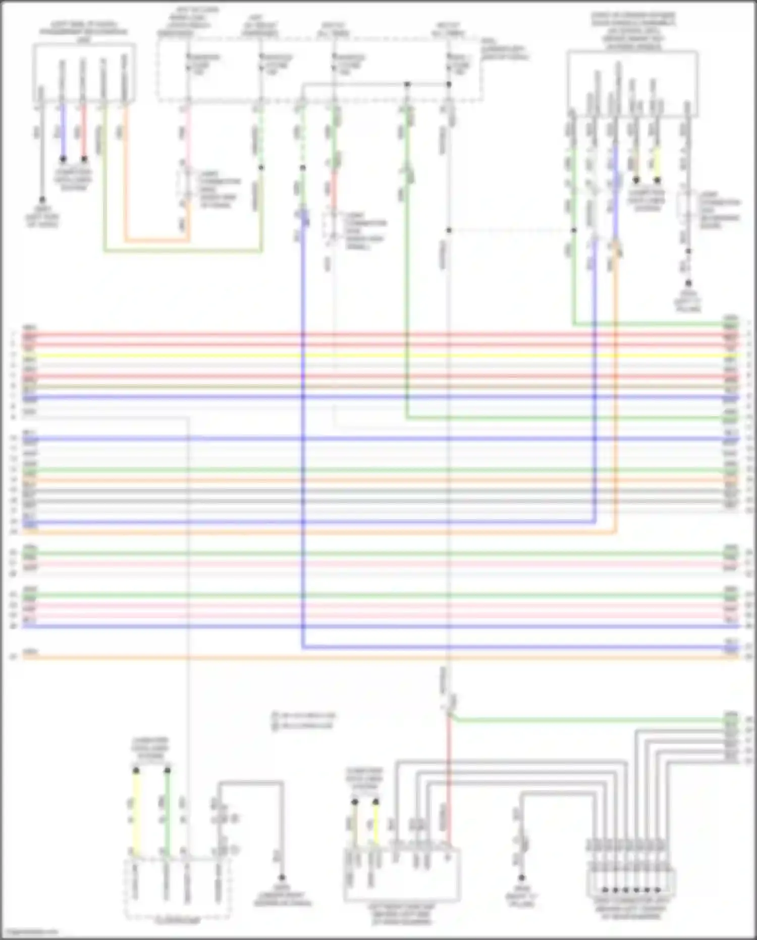 Santa Fe Hyundai V (2023-2024): Forced entry circuit (3 of 8)