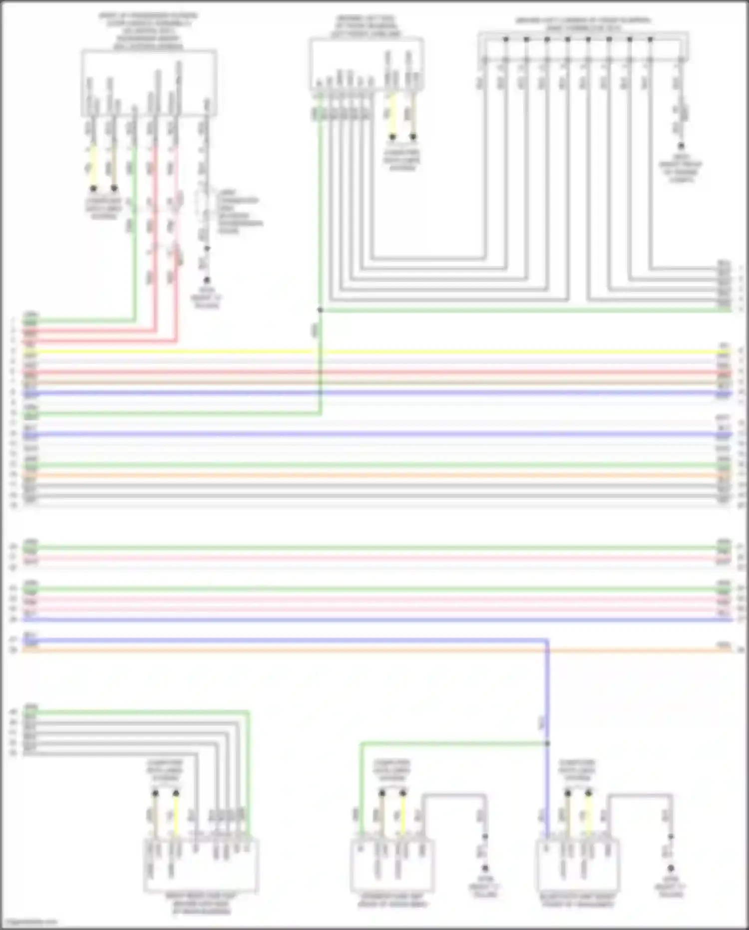 Santa Fe Hyundai V (2023-2024): Forced entry circuit (4 of 8)