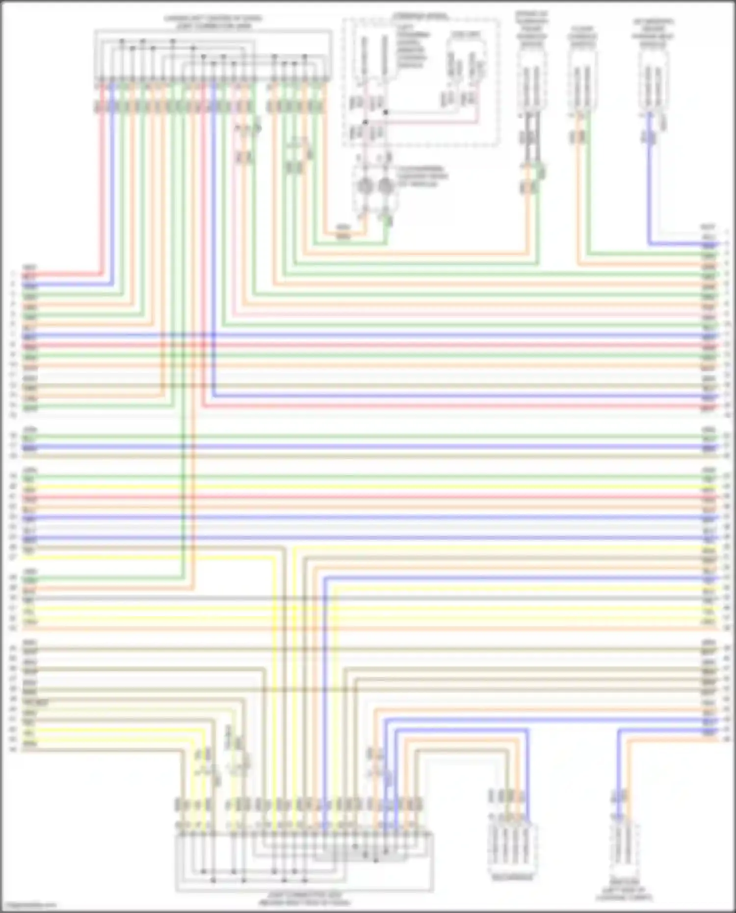 Santa Fe Hyundai V (2023-2024): Computer data lines circuit, except hybrid (3 of 10)