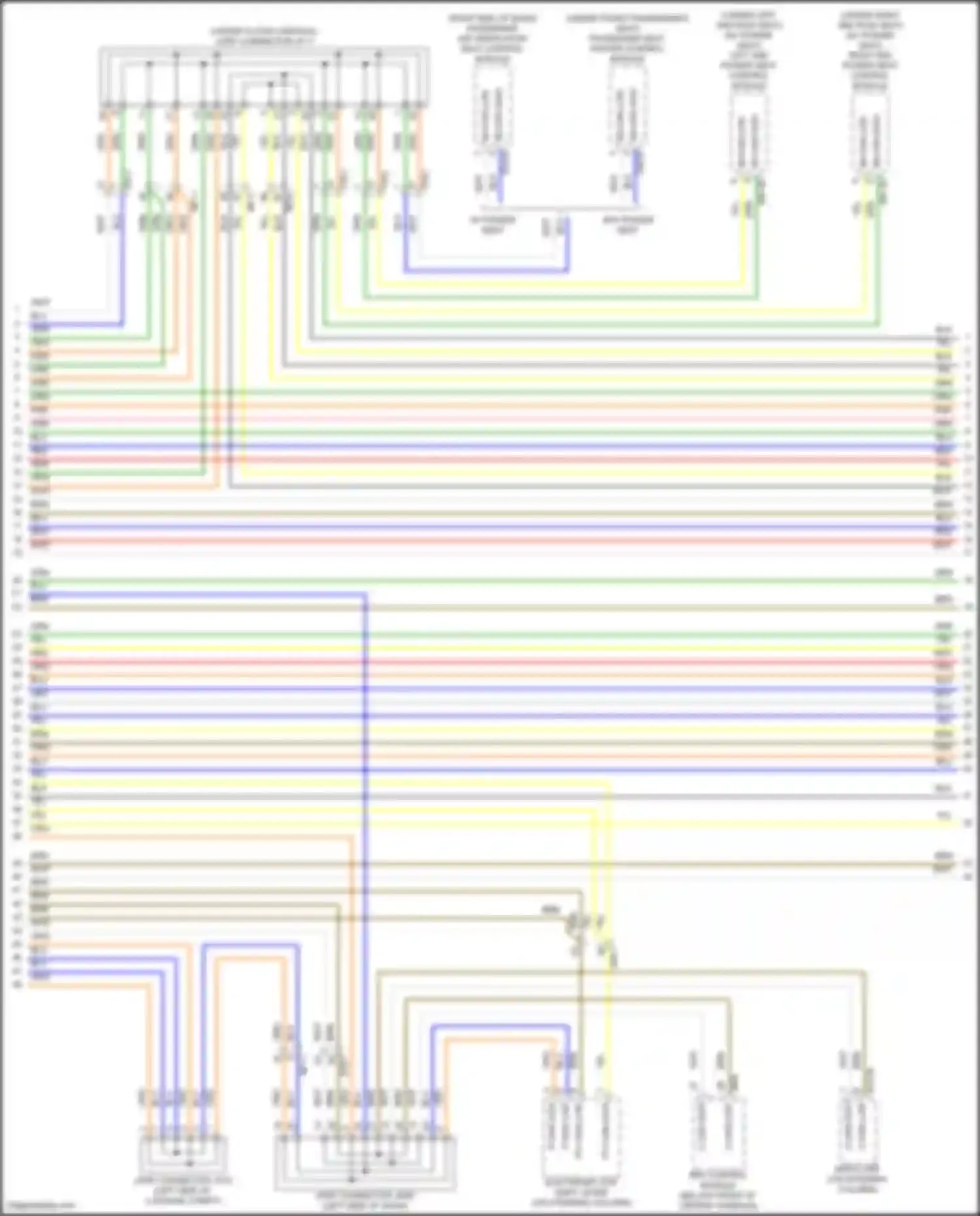 Santa Fe Hyundai V (2023-2024): Computer data lines circuit, except hybrid (4 of 10)