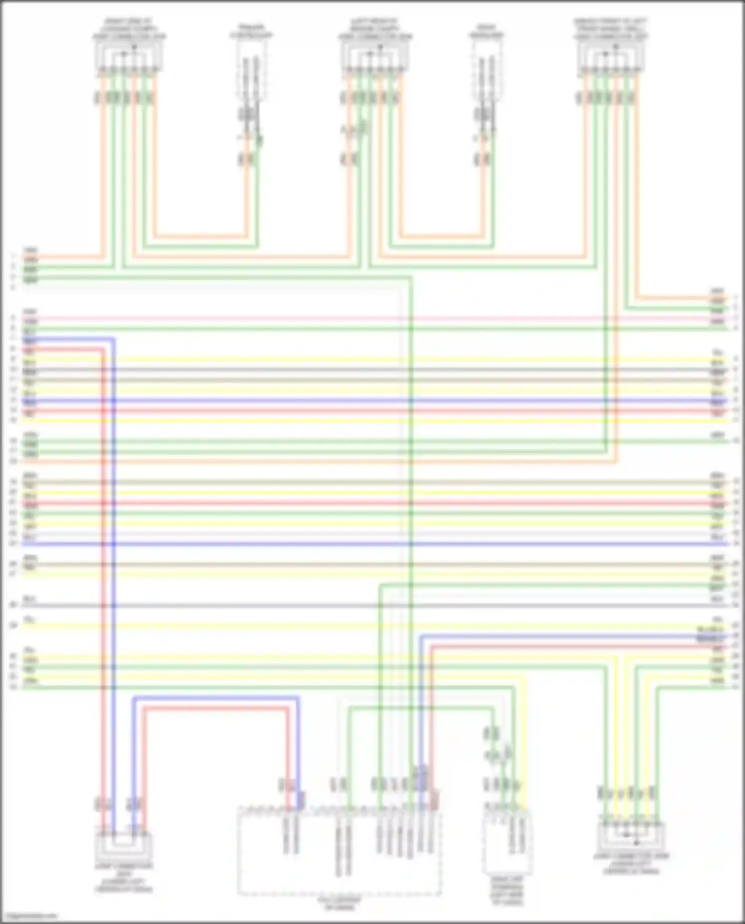 Santa Fe Hyundai V (2023-2024): Computer data lines circuit, except hybrid (6 of 10)