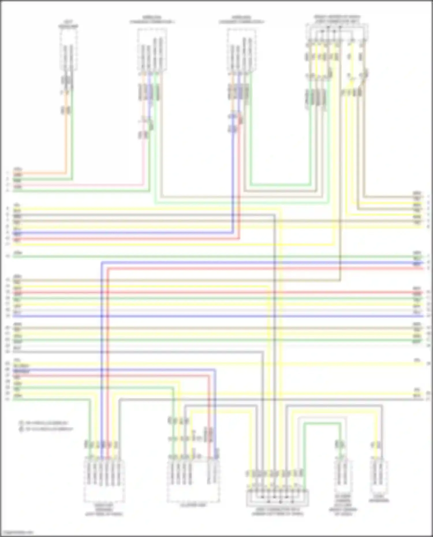 Santa Fe Hyundai V (2023-2024): Computer data lines circuit, except hybrid (7 of 10)