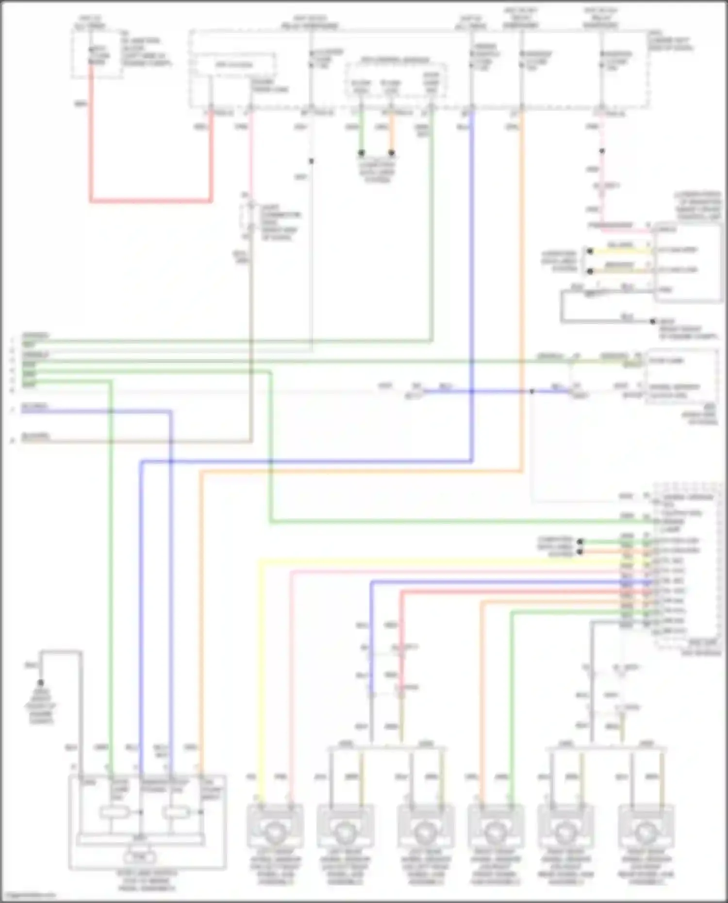Santa Fe Hyundai V (2023-2024): Cruise control circuit, except hybrid (3 of 3)
