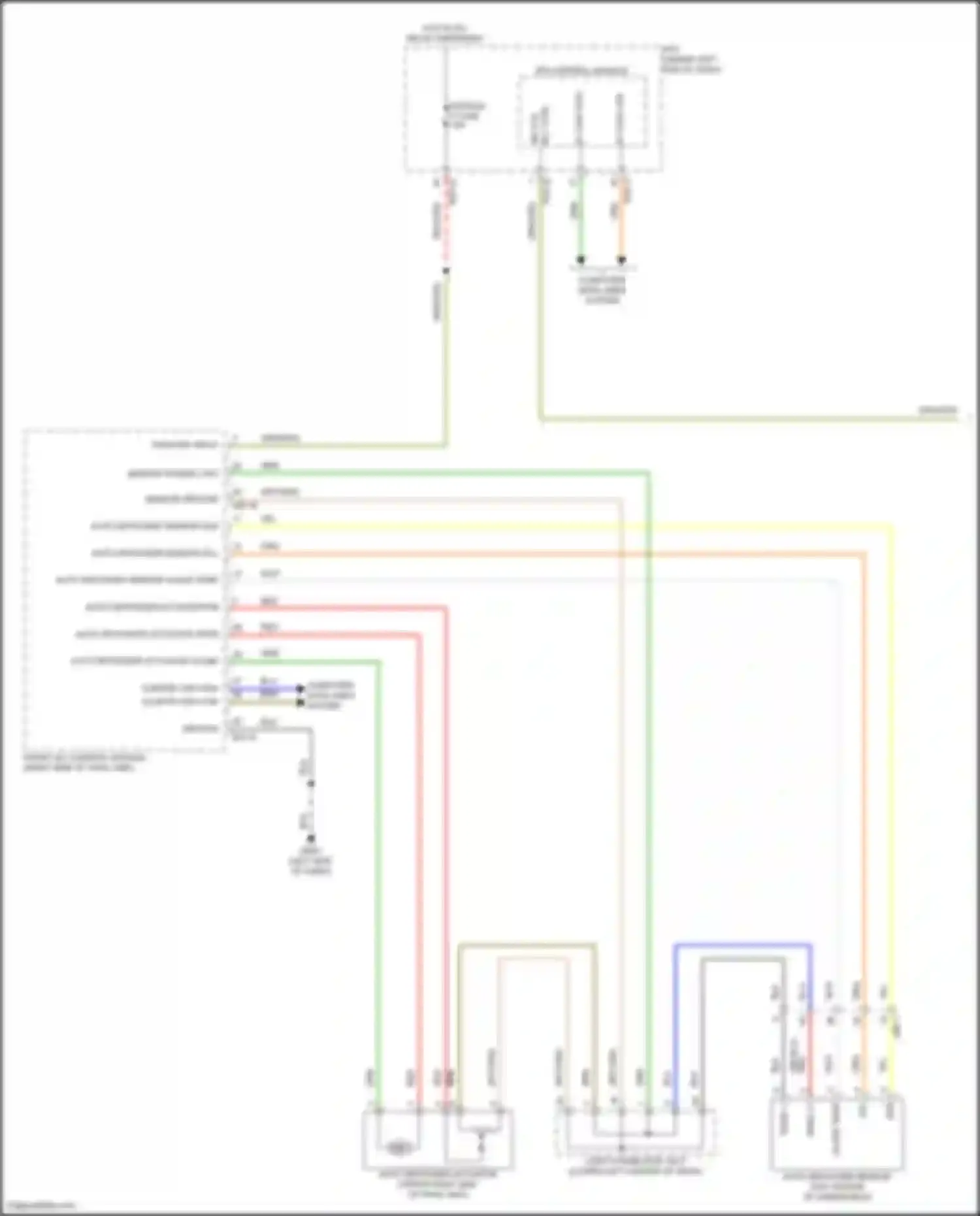Santa Fe Hyundai V (2023-2024): Defoggers circuit, w/ memory (1 of 2)
