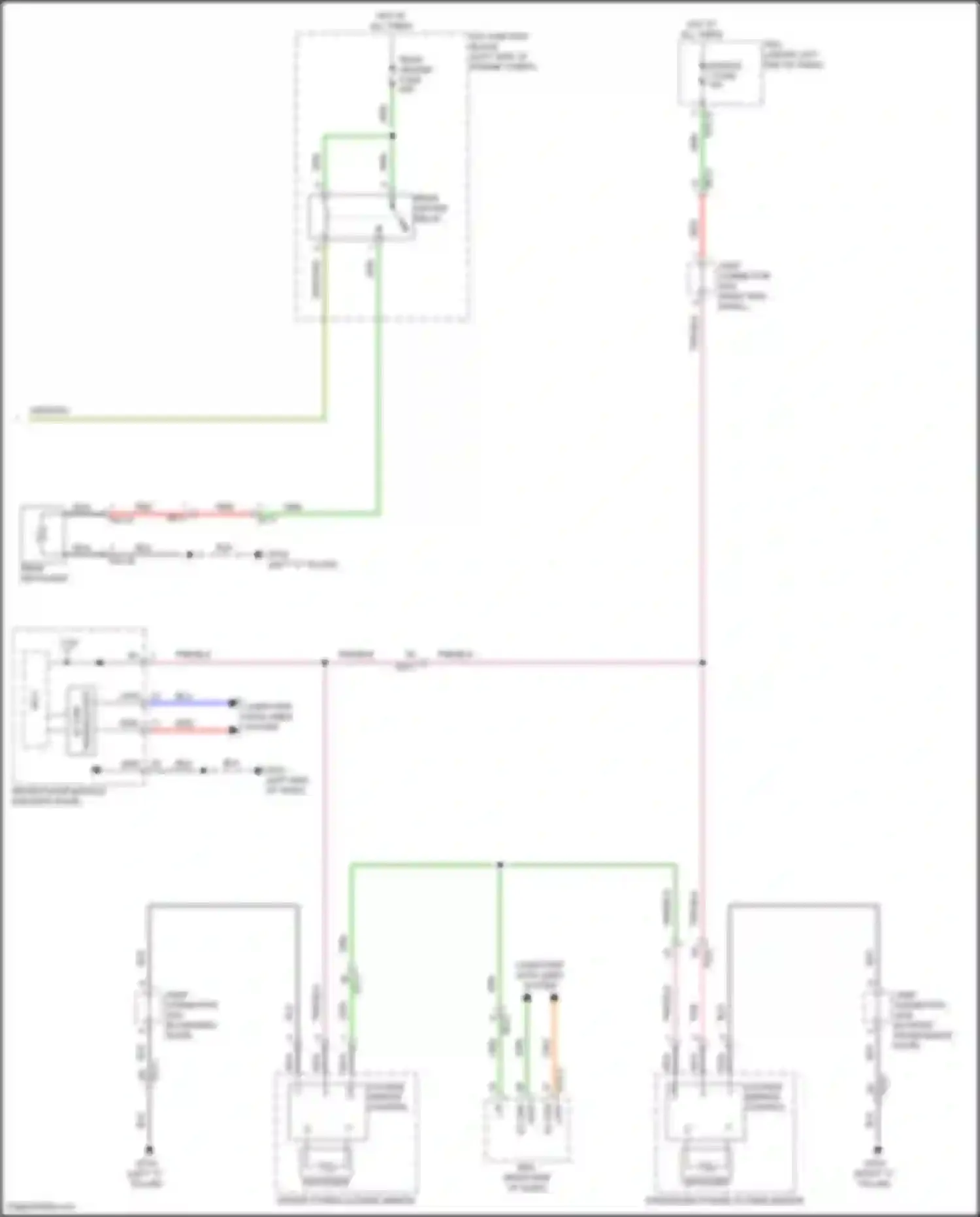 Santa Fe Hyundai V (2023-2024): Defoggers circuit, w/ memory (2 of 2)