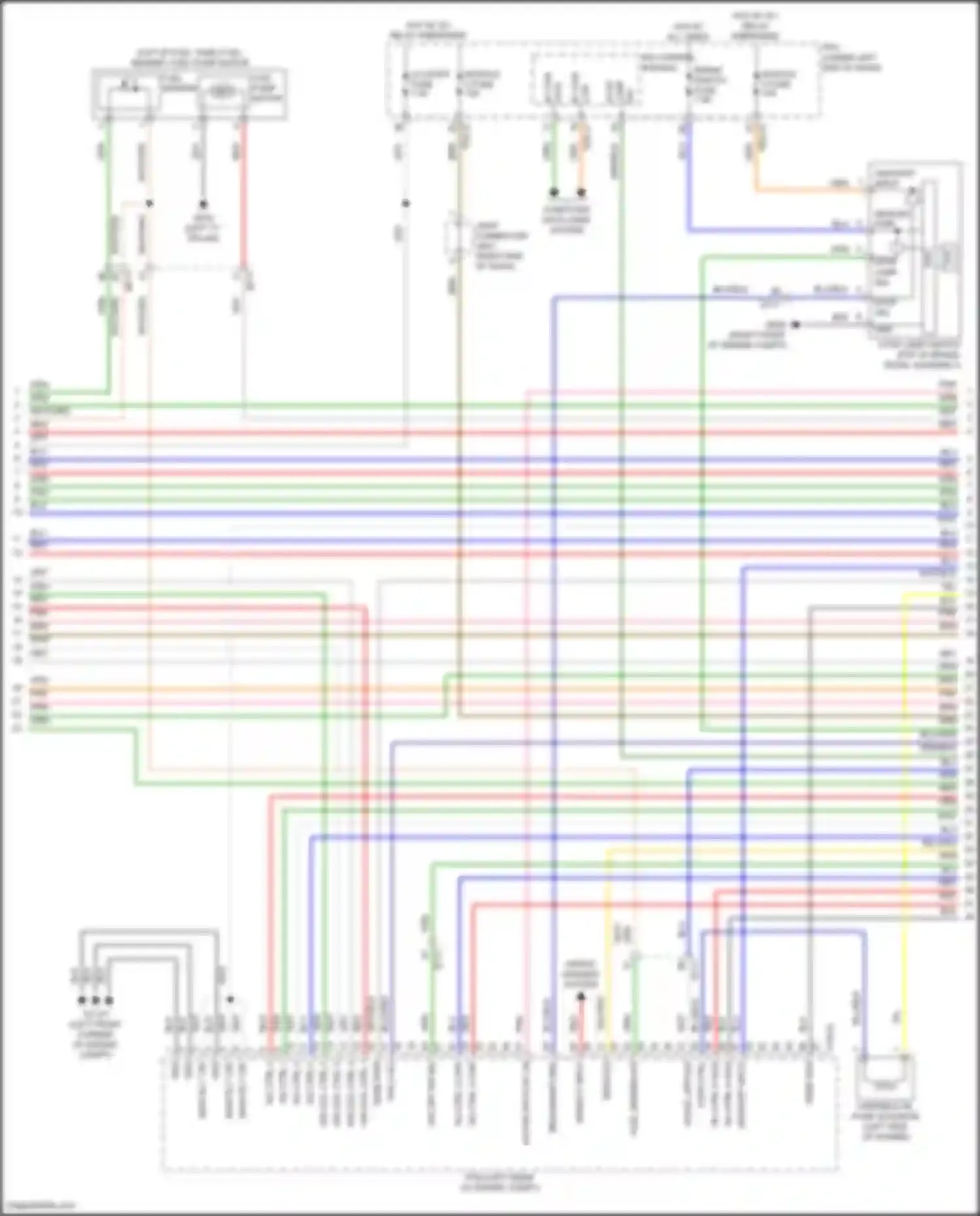 Santa Fe Hyundai V (2023-2024): Wiring diagram engine performance 2.5l turbo (5 of 8)