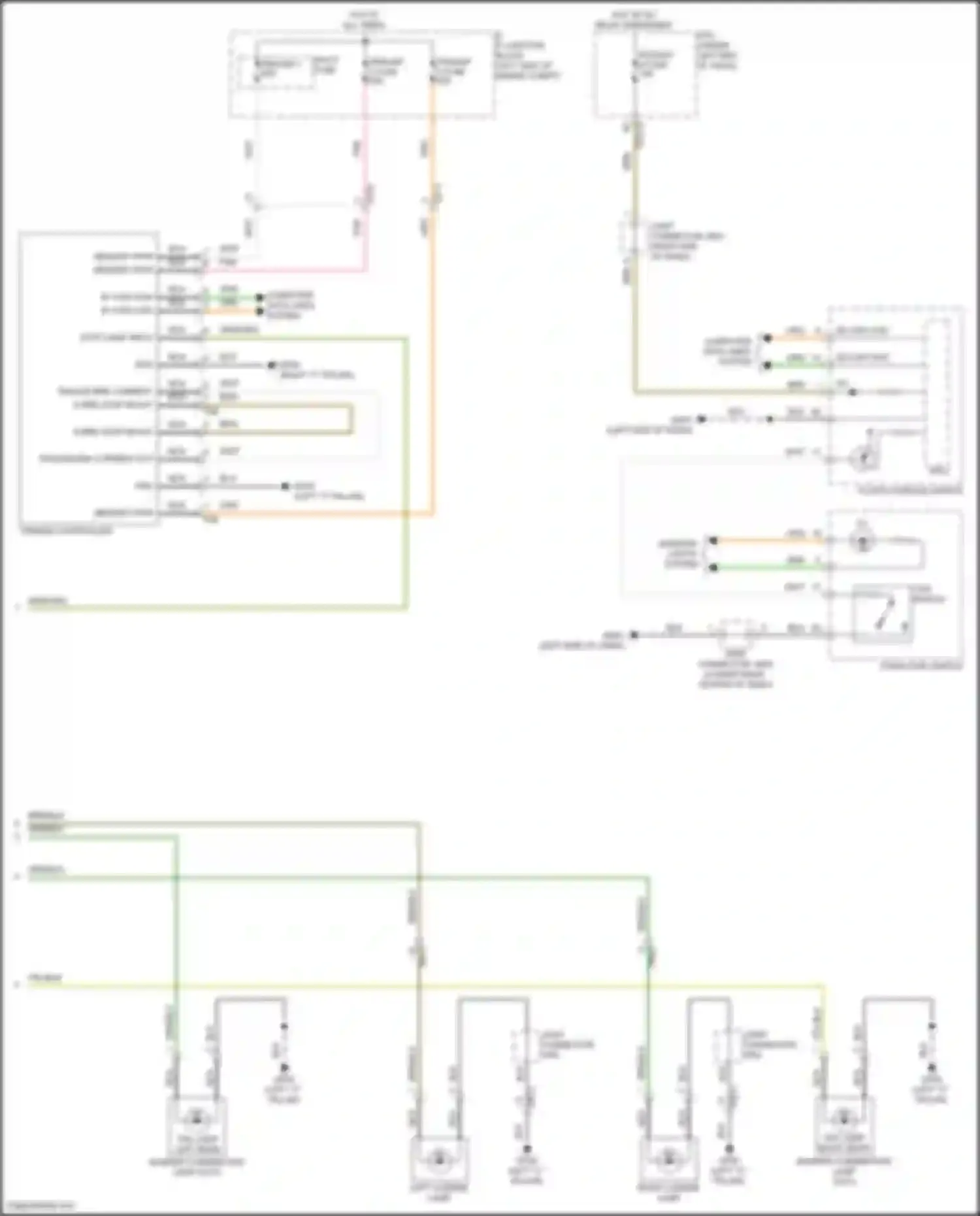 Santa Fe Hyundai V (2023-2024): Exterior lamps circuit (5 of 5)