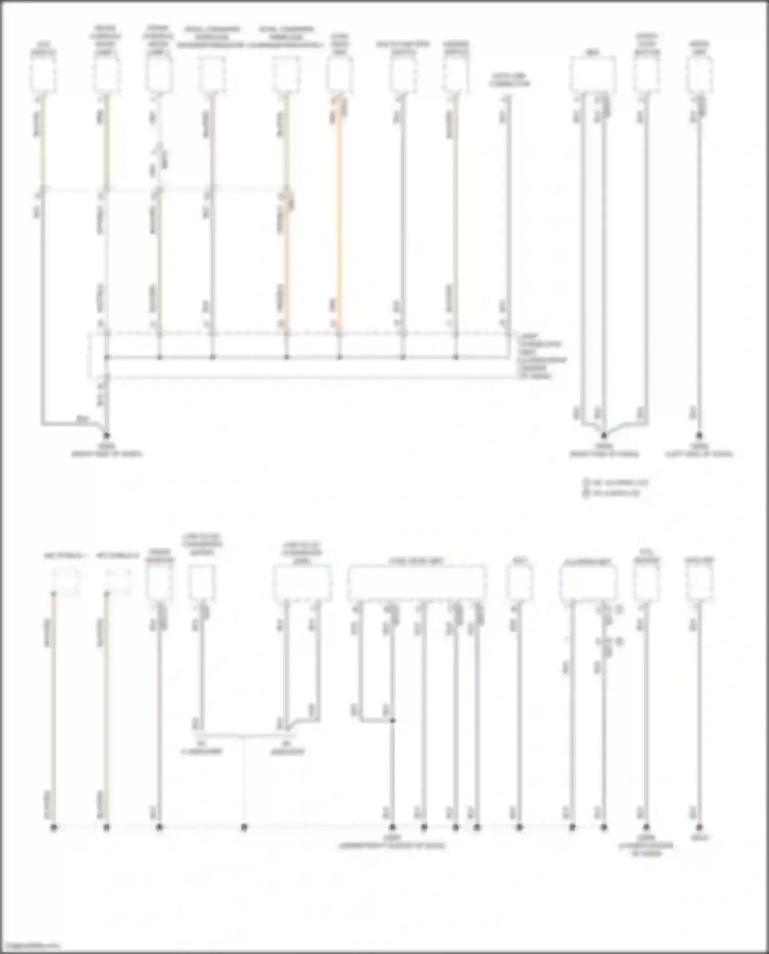 Santa Fe Hyundai V (2023-2024): Ground distribution circuit, except hybrid (2 of 8)