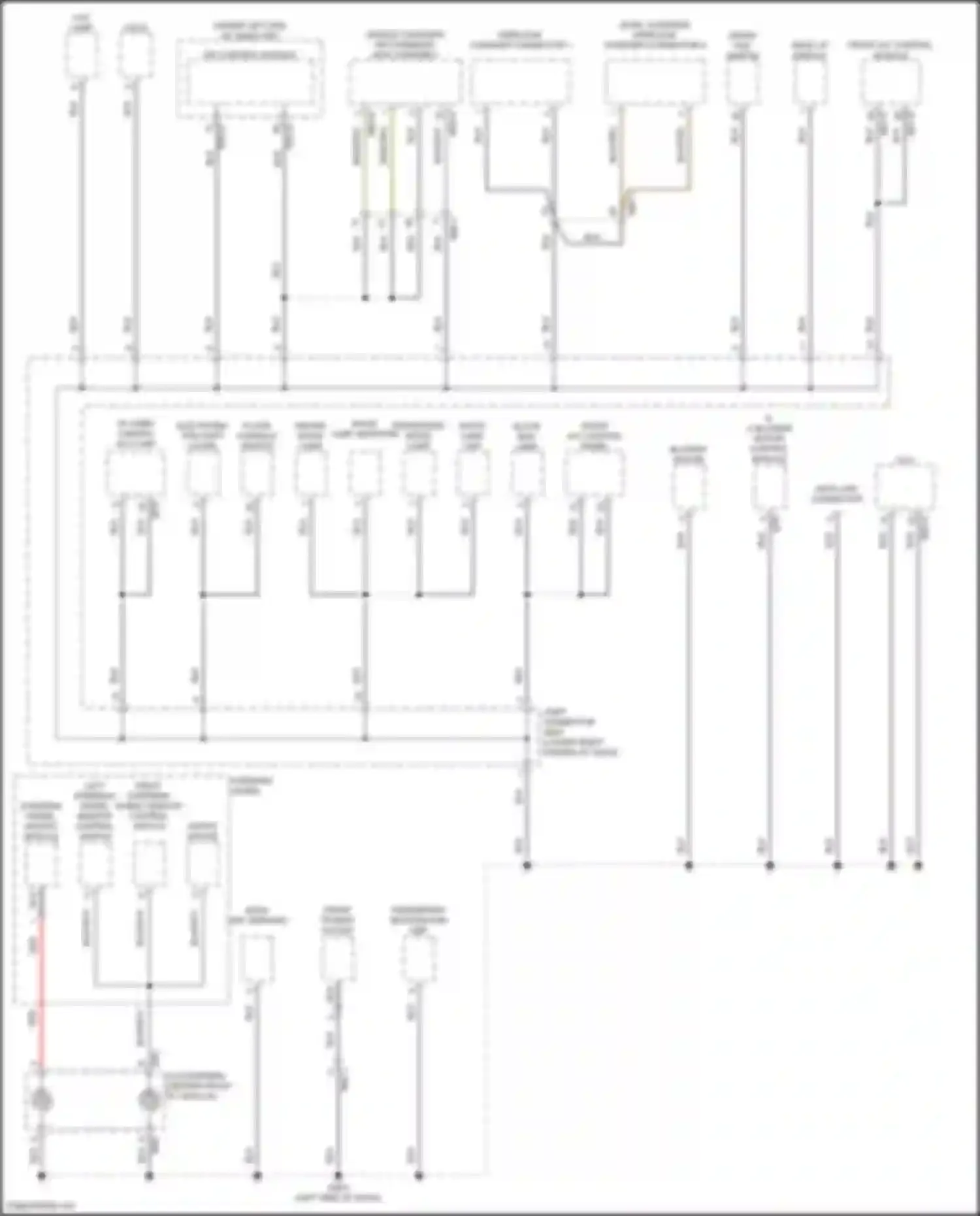 Santa Fe Hyundai V (2023-2024): Ground distribution circuit, hybrid (1 of 8)