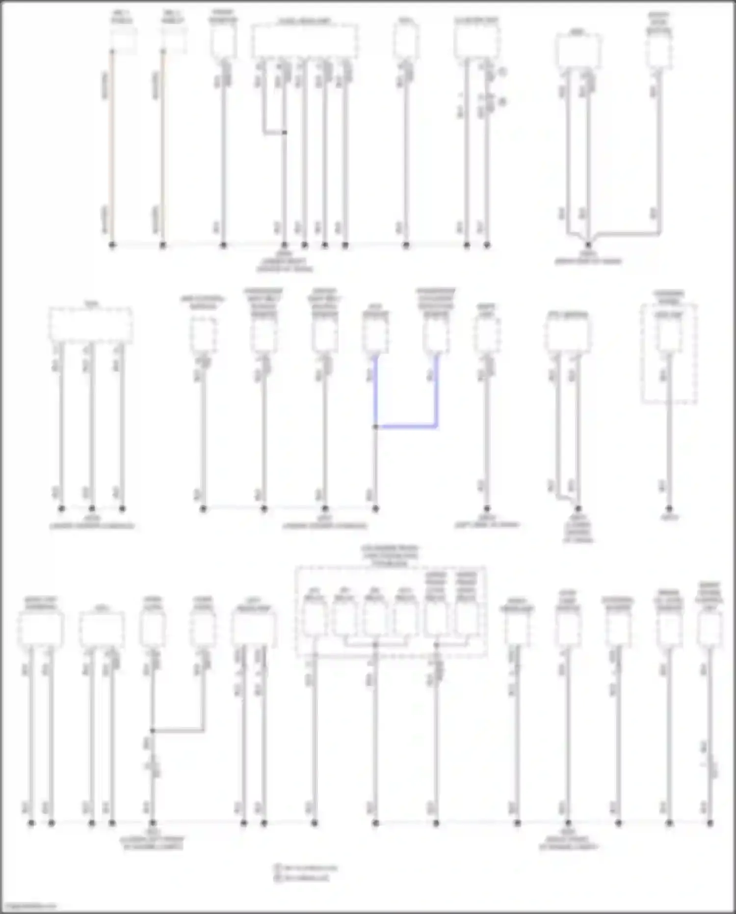 Santa Fe Hyundai V (2023-2024): Ground distribution circuit, hybrid (2 of 8)