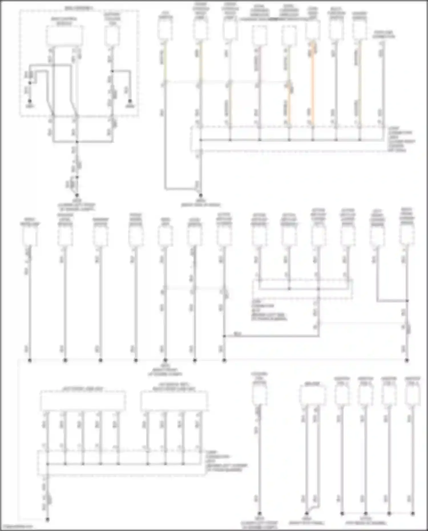 Santa Fe Hyundai V (2023-2024): Ground distribution circuit, hybrid (3 of 8)