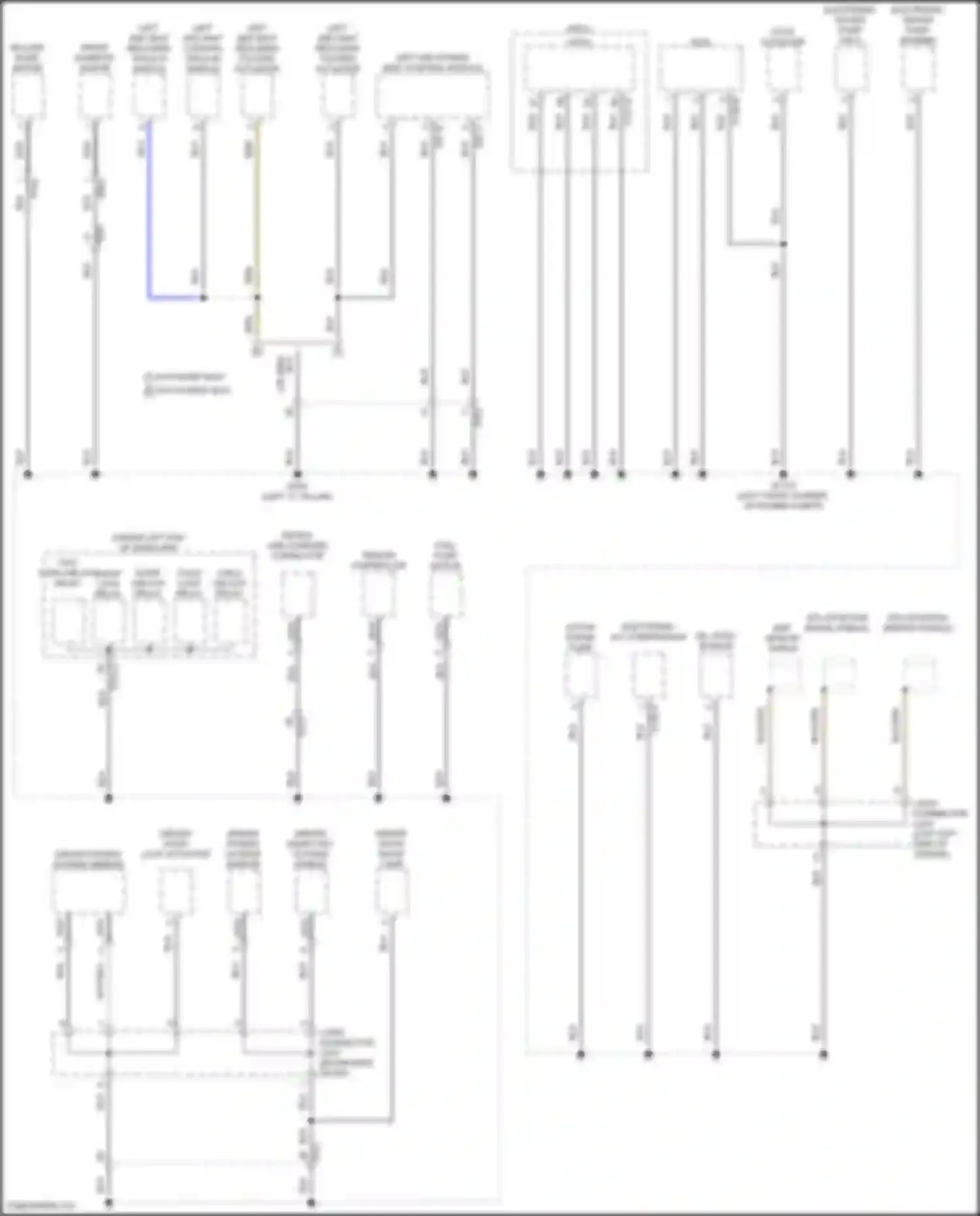 Santa Fe Hyundai V (2023-2024): Ground distribution circuit, hybrid (4 of 8)