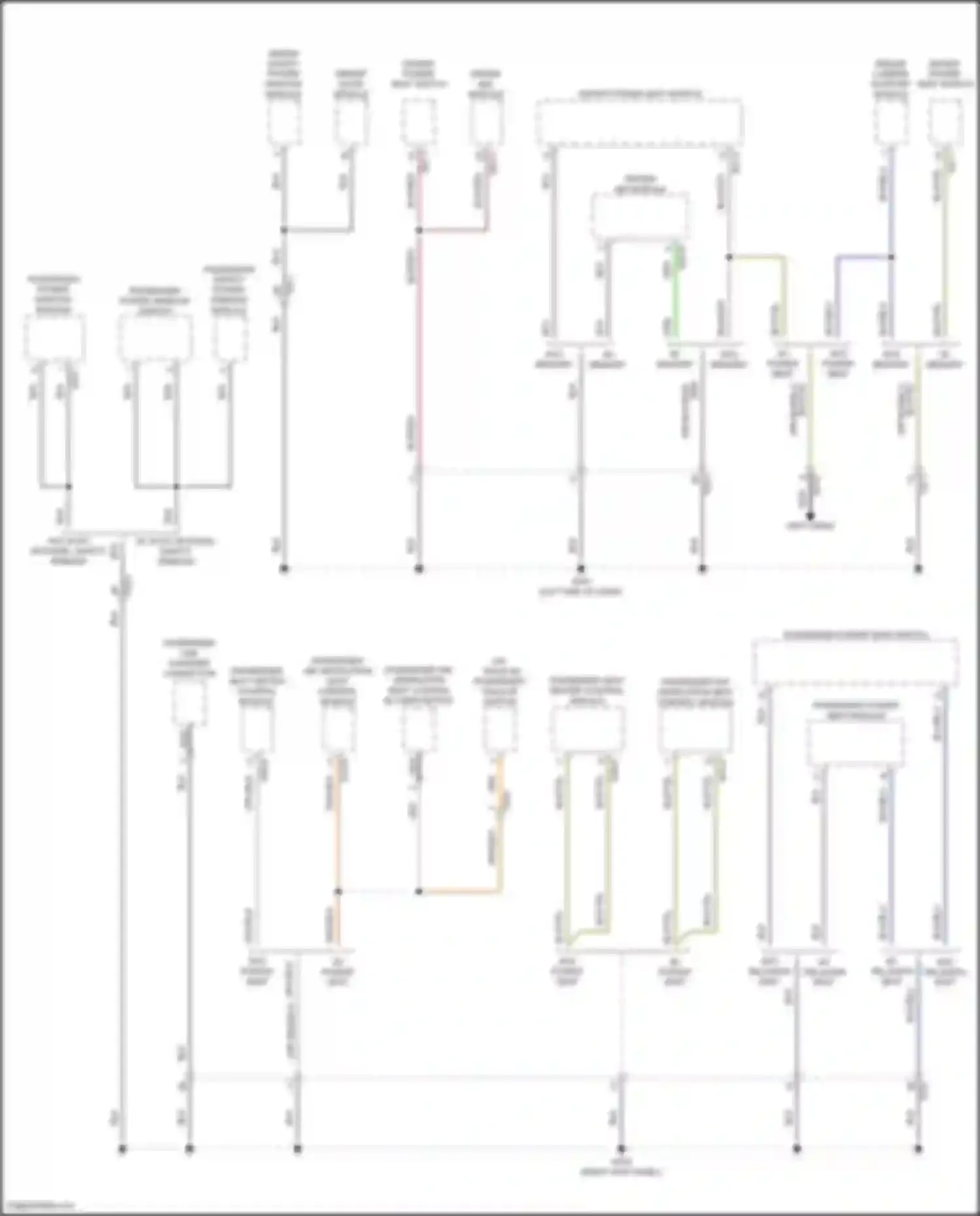 Santa Fe Hyundai V (2023-2024): Ground distribution circuit, hybrid (5 of 8)