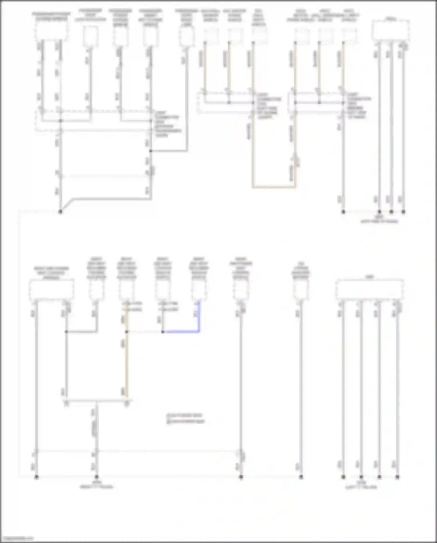 Santa Fe Hyundai V (2023-2024): Ground distribution circuit, hybrid (6 of 8)