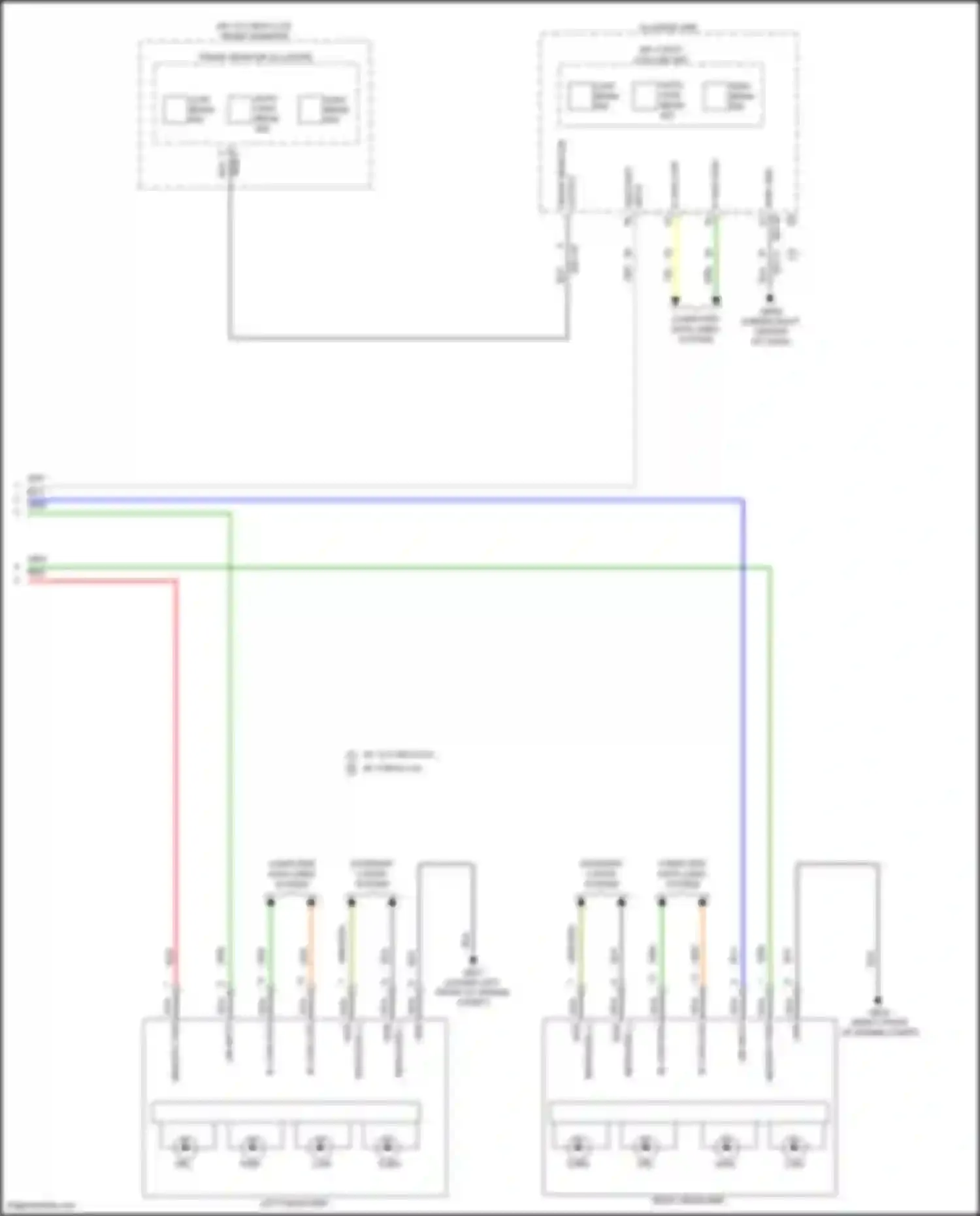 Santa Fe Hyundai V (2023-2024): Headlamps circuit (2 of 2)