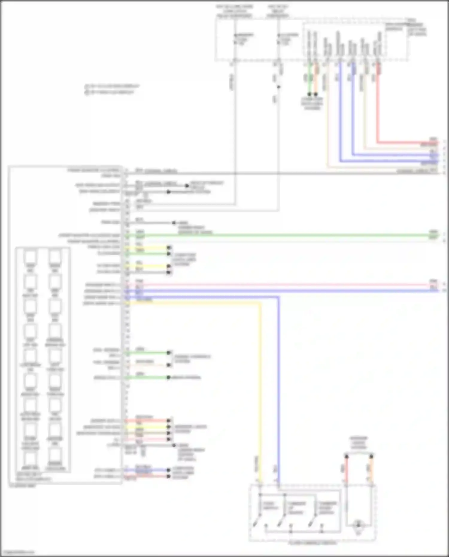 Santa Fe Hyundai V (2023-2024): Instrument cluster circuit, hybrid (1 of 2)