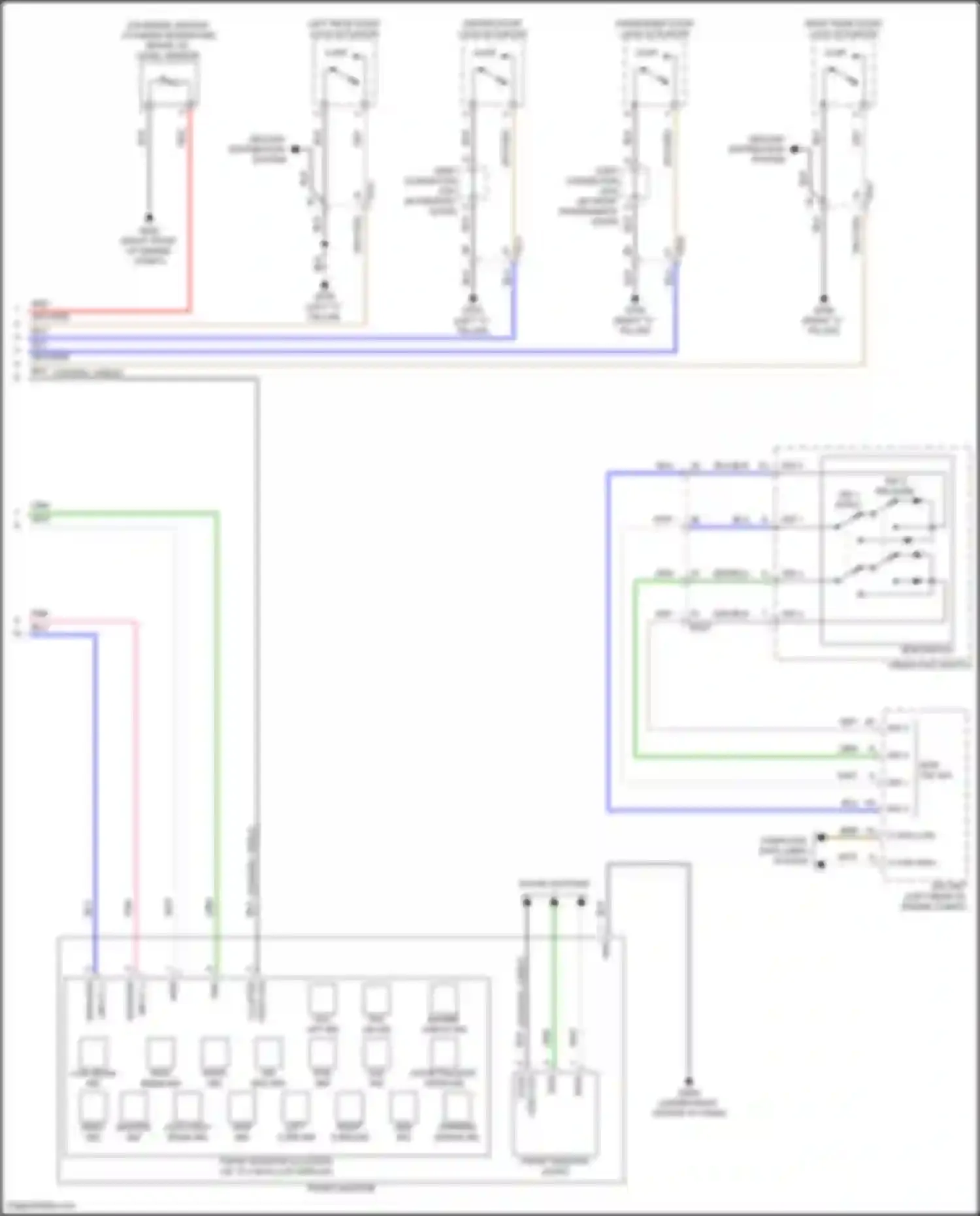 Santa Fe Hyundai V (2023-2024): Instrument cluster circuit, hybrid (2 of 2)