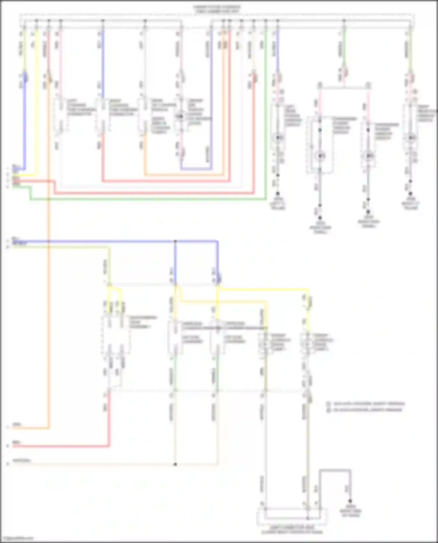 Santa Fe Hyundai V (2023-2024): Instrument illumination circuit (3 of 3)