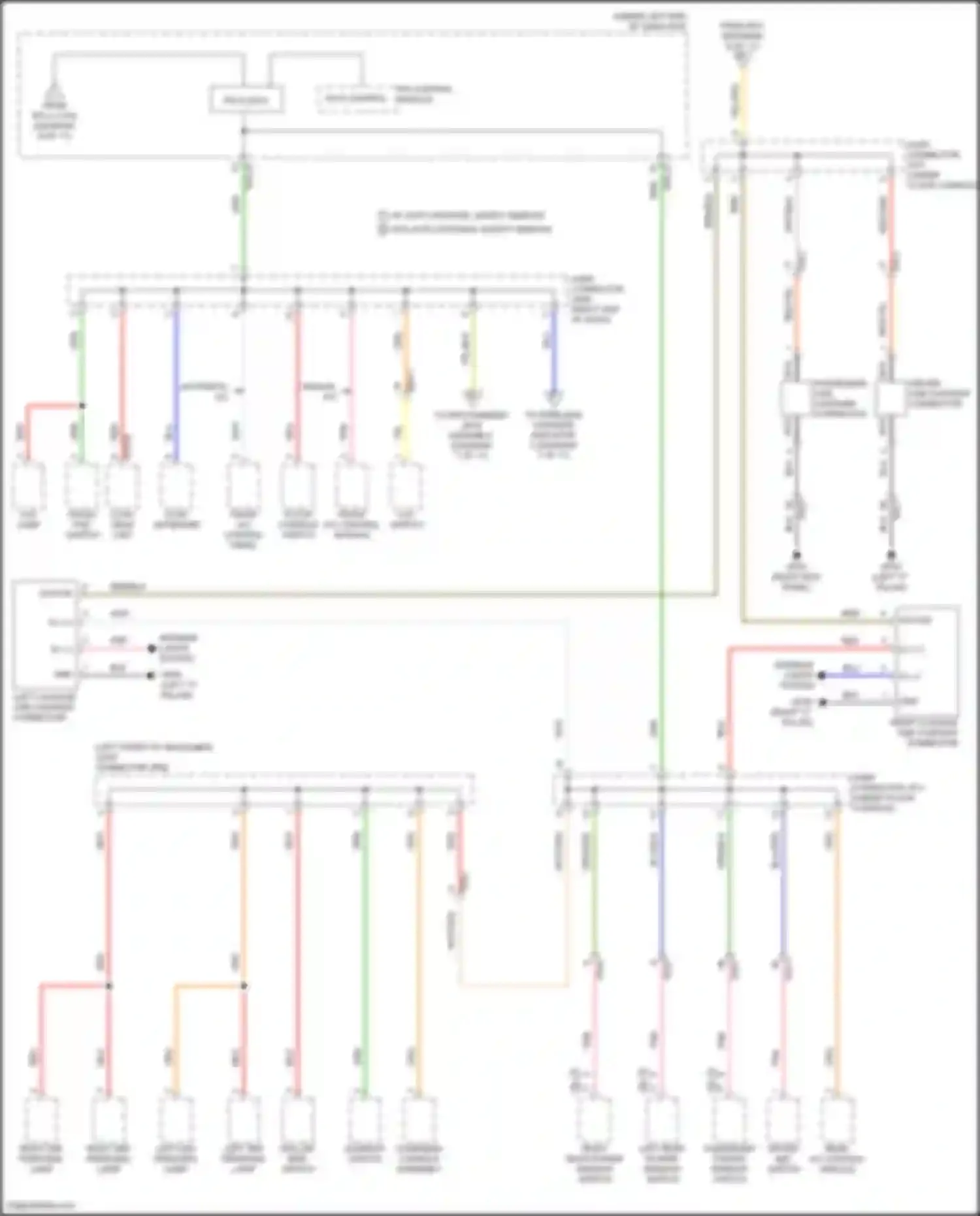 Santa Fe Hyundai V (2023-2024): Power distribution circuit, except hybrid (11 of 11)