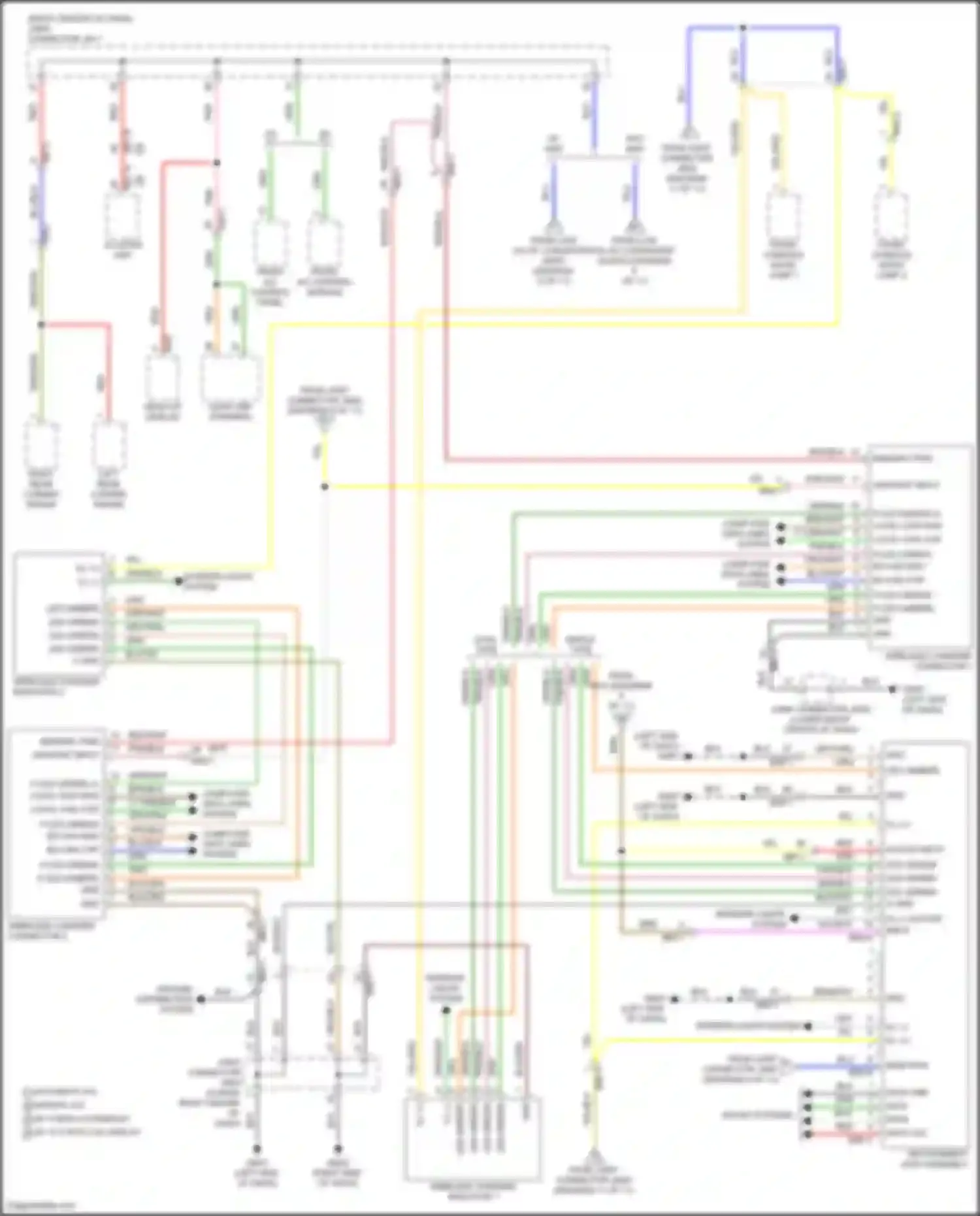 Santa Fe Hyundai V (2023-2024): Power distribution circuit, except hybrid (7 of 11)