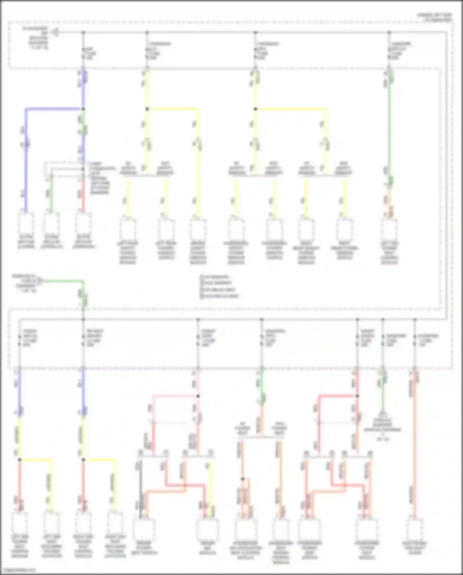 Santa Fe Hyundai V (2023-2024): Power distribution circuit, hybrid (10 of 12)