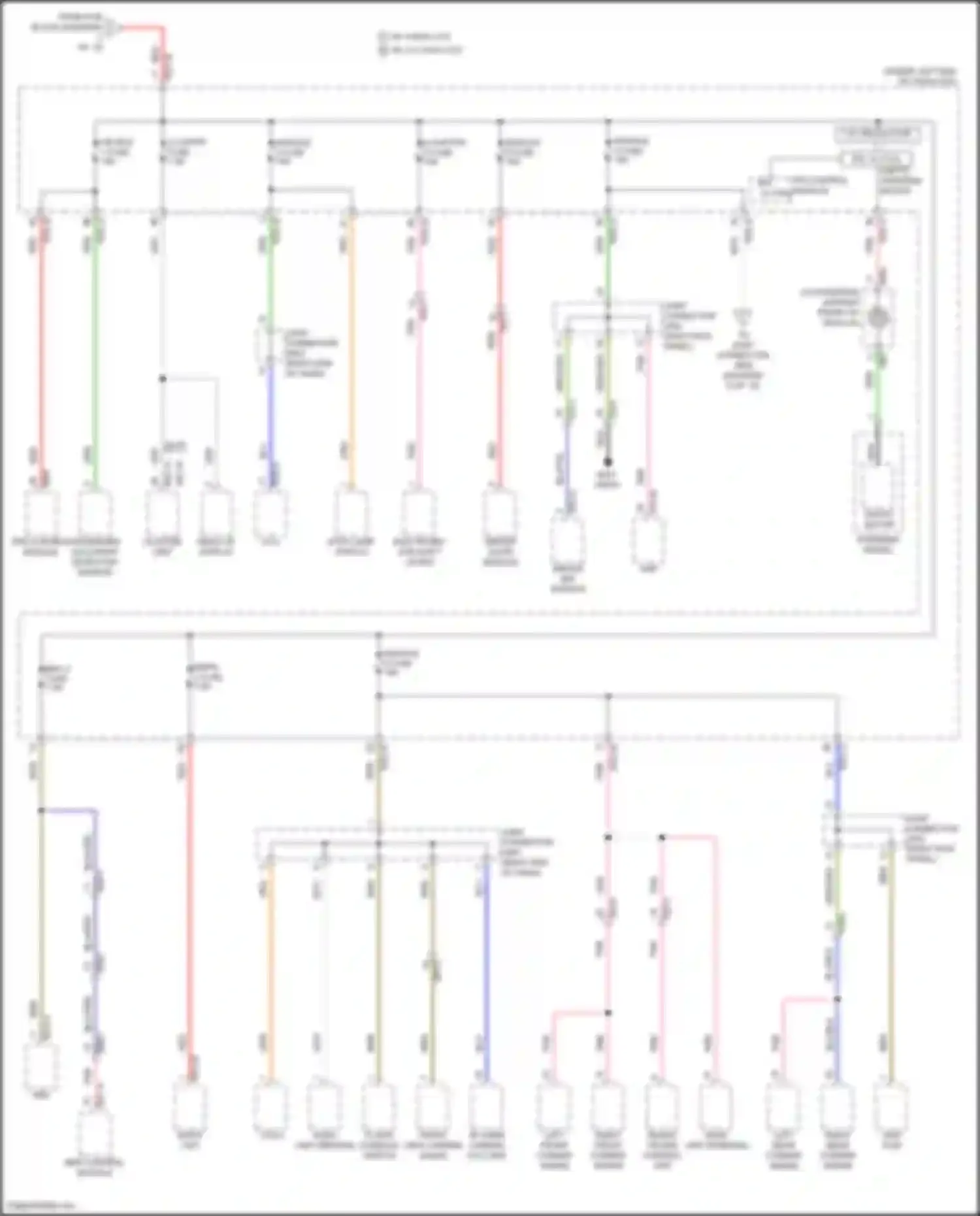 Santa Fe Hyundai V (2023-2024): Power distribution circuit, hybrid (8 of 12)