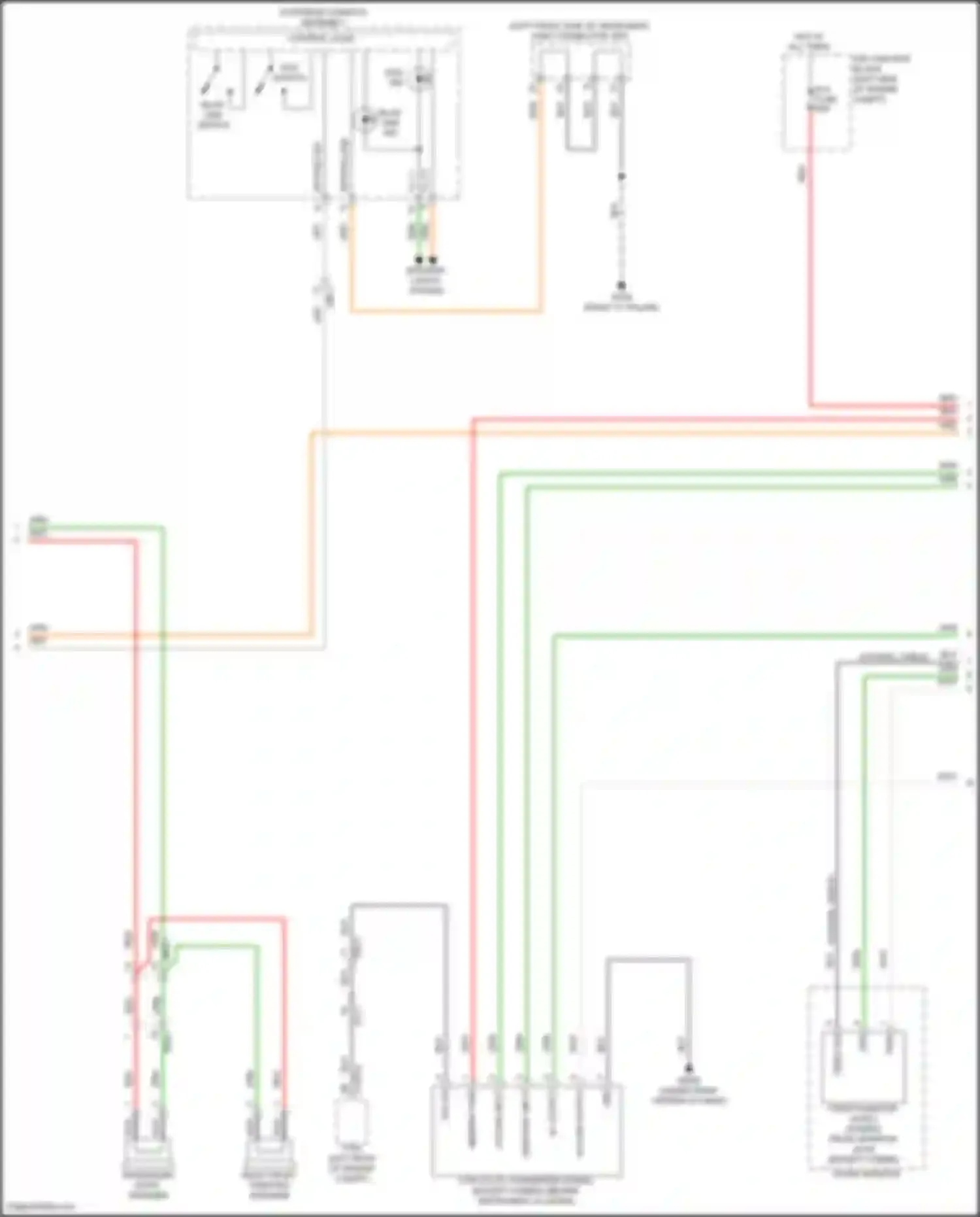 Santa Fe Hyundai V (2023-2024): Radio circuit, w/o amplifier (2 of 5)