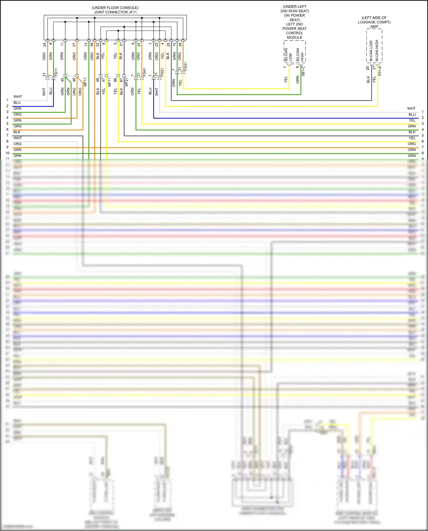 Wiring diagram bms control module for Hyundai Santa Fe V (2023-2024) (2 of 11)