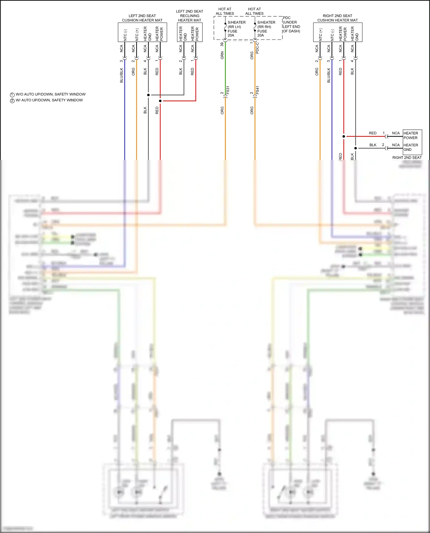Wiring diagram computer data lines system for Hyundai Santa Fe V (2023-2024) (50 of 142)
