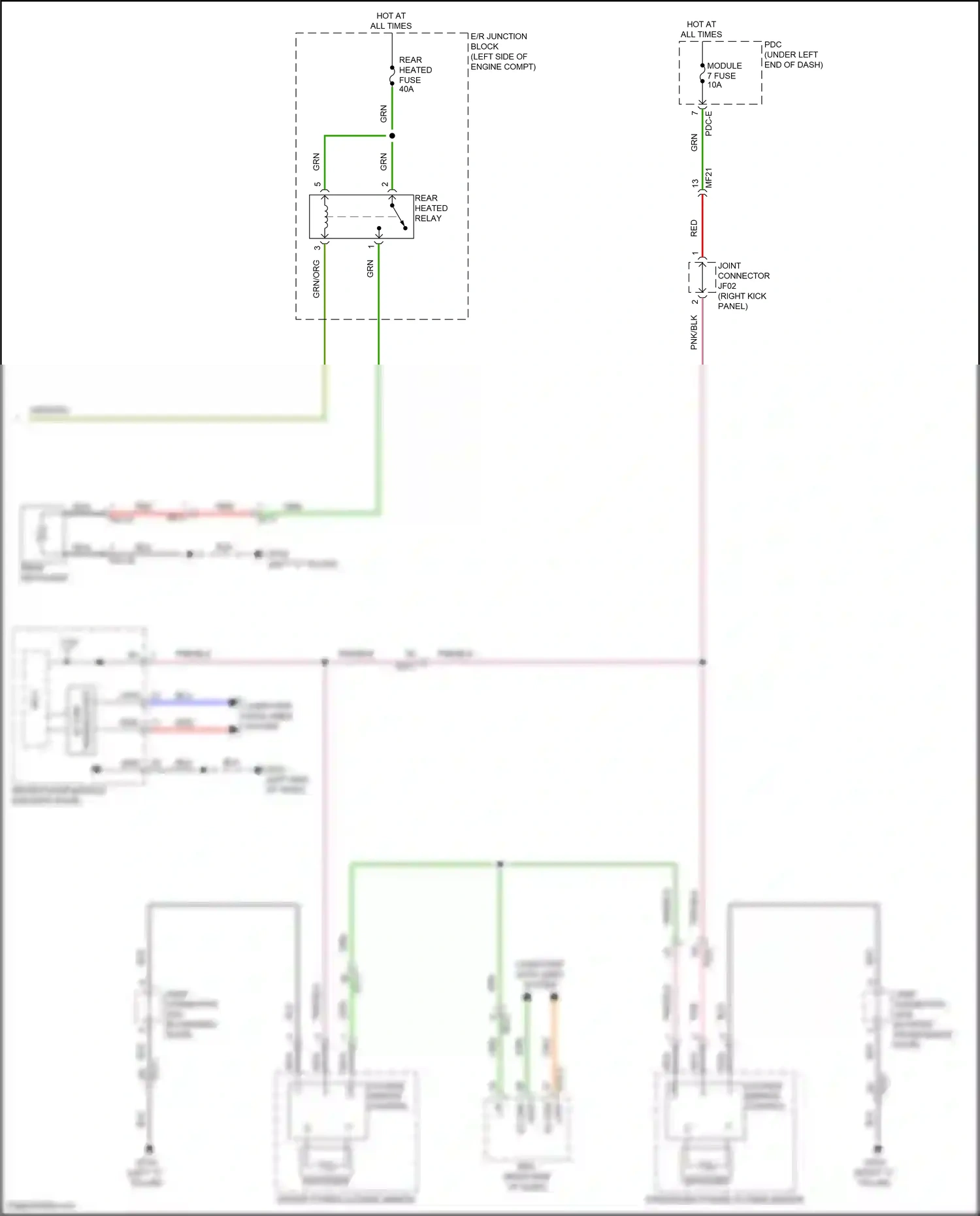 Wiring diagram computer data lines system for Hyundai Santa Fe V (2023-2024) (43 of 142)