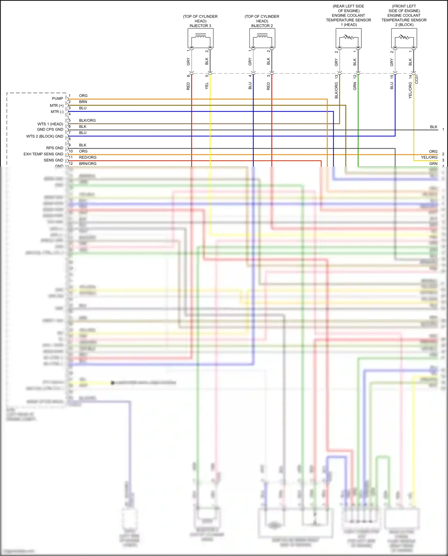Wiring diagram computer data lines system for Hyundai Santa Fe V (2023-2024) (132 of 142)