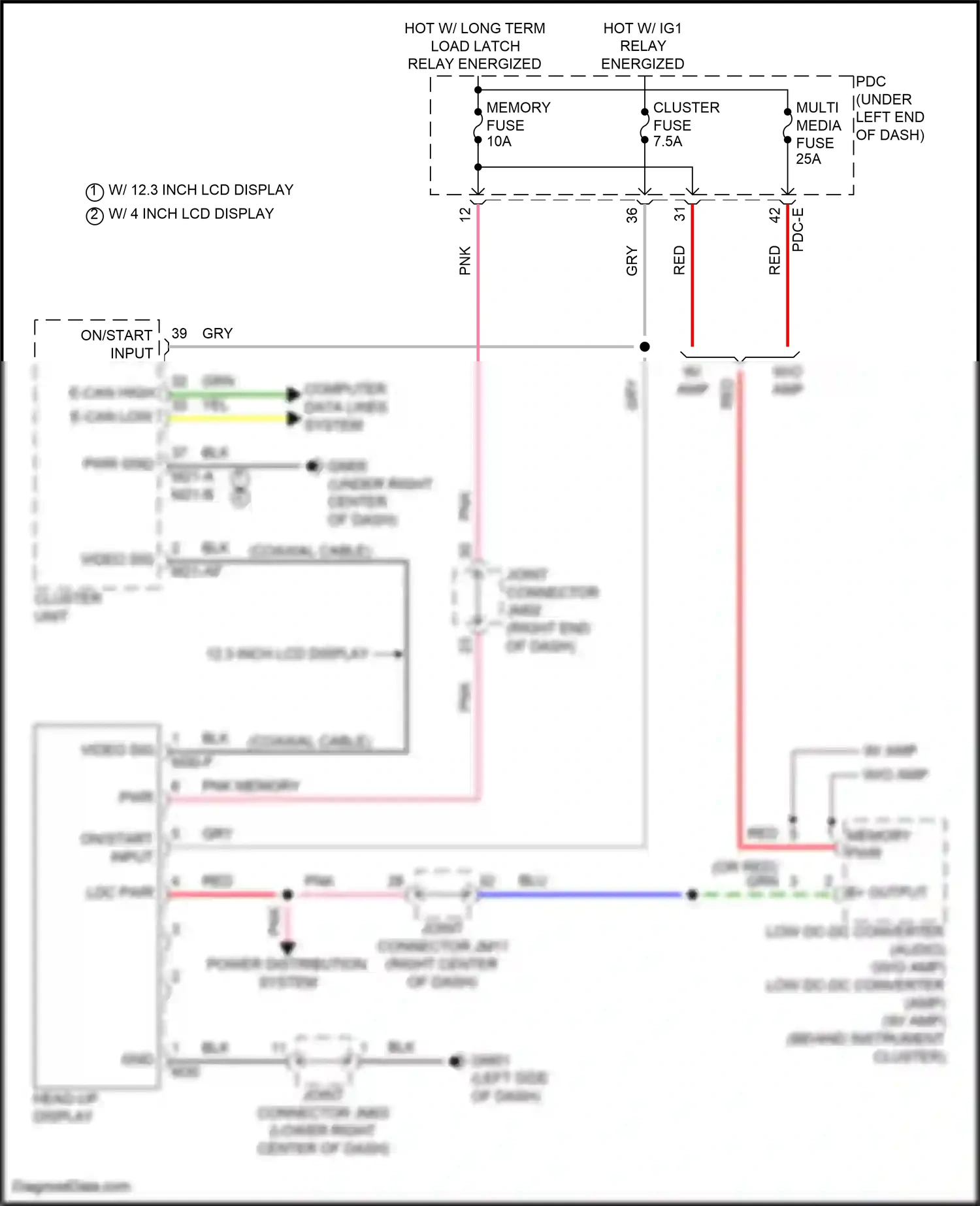 Wiring diagram computer data lines system for Hyundai Santa Fe V (2023-2024) (87 of 142)