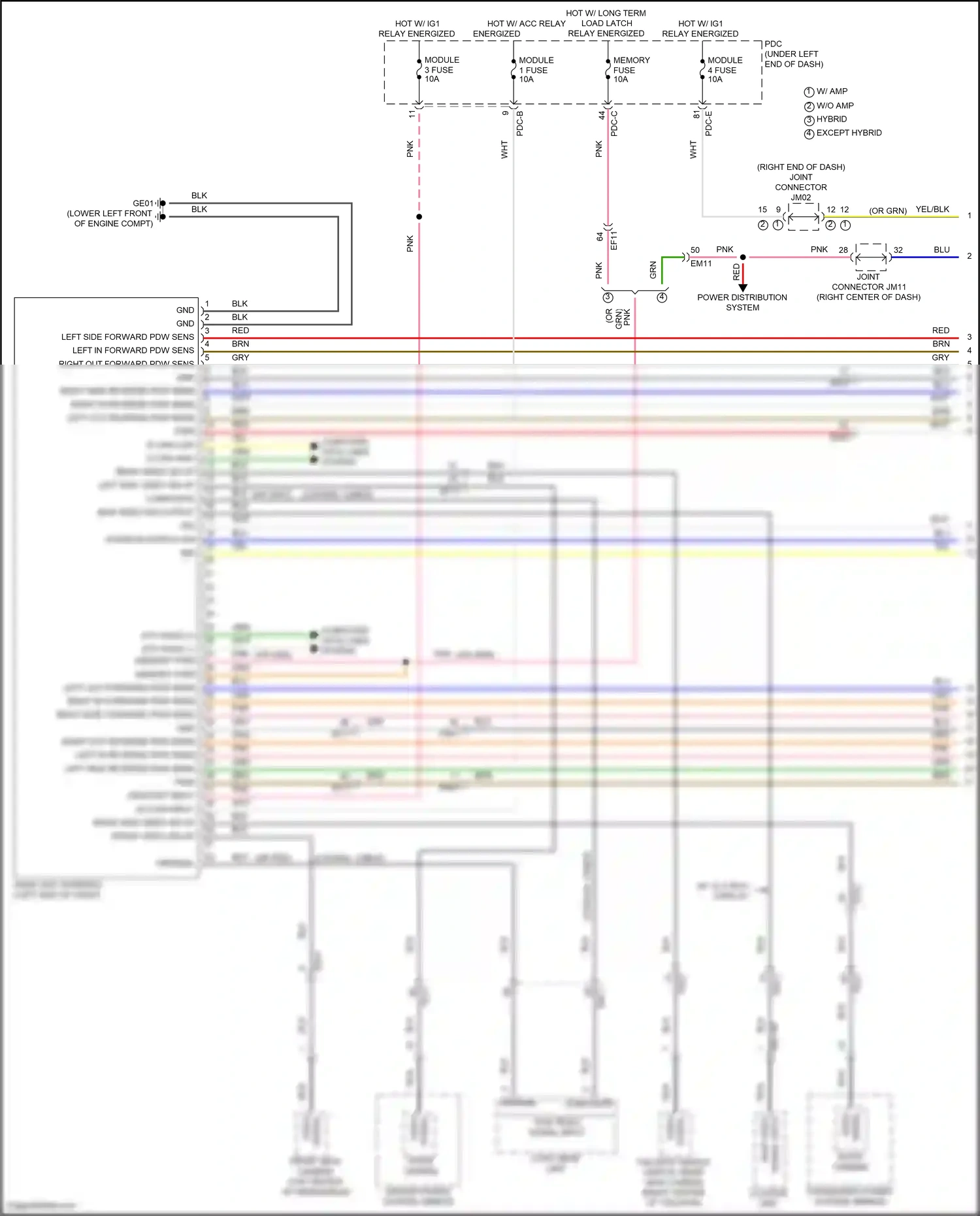 Wiring diagram computer data lines system for Hyundai Santa Fe V (2023-2024) (39 of 142)