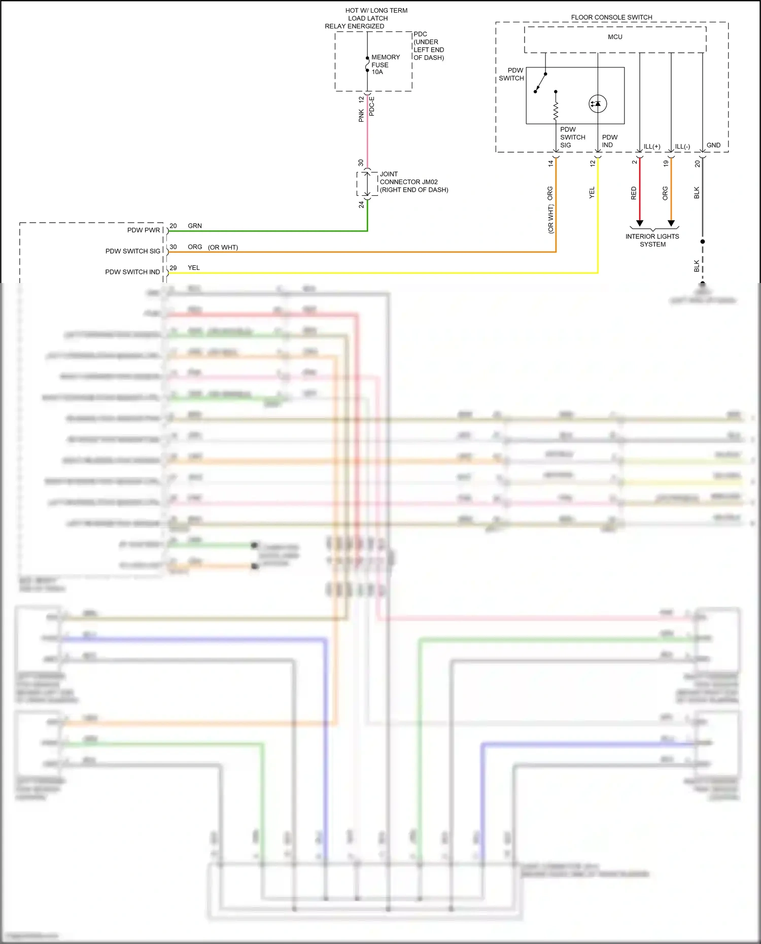 Wiring diagram computer data lines system for Hyundai Santa Fe V (2023-2024) (40 of 142)