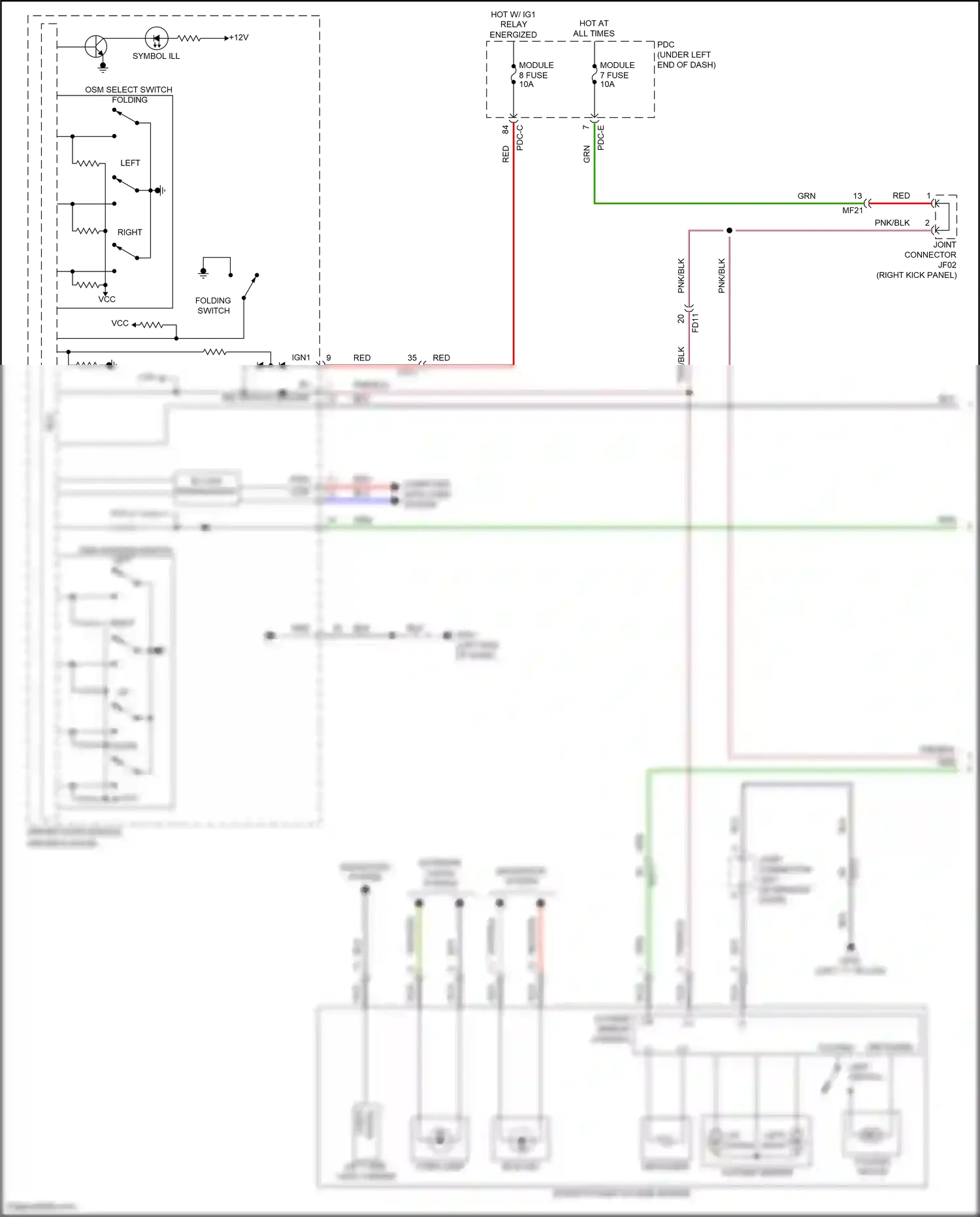 Wiring diagram computer data lines system for Hyundai Santa Fe V (2023-2024) (61 of 142)