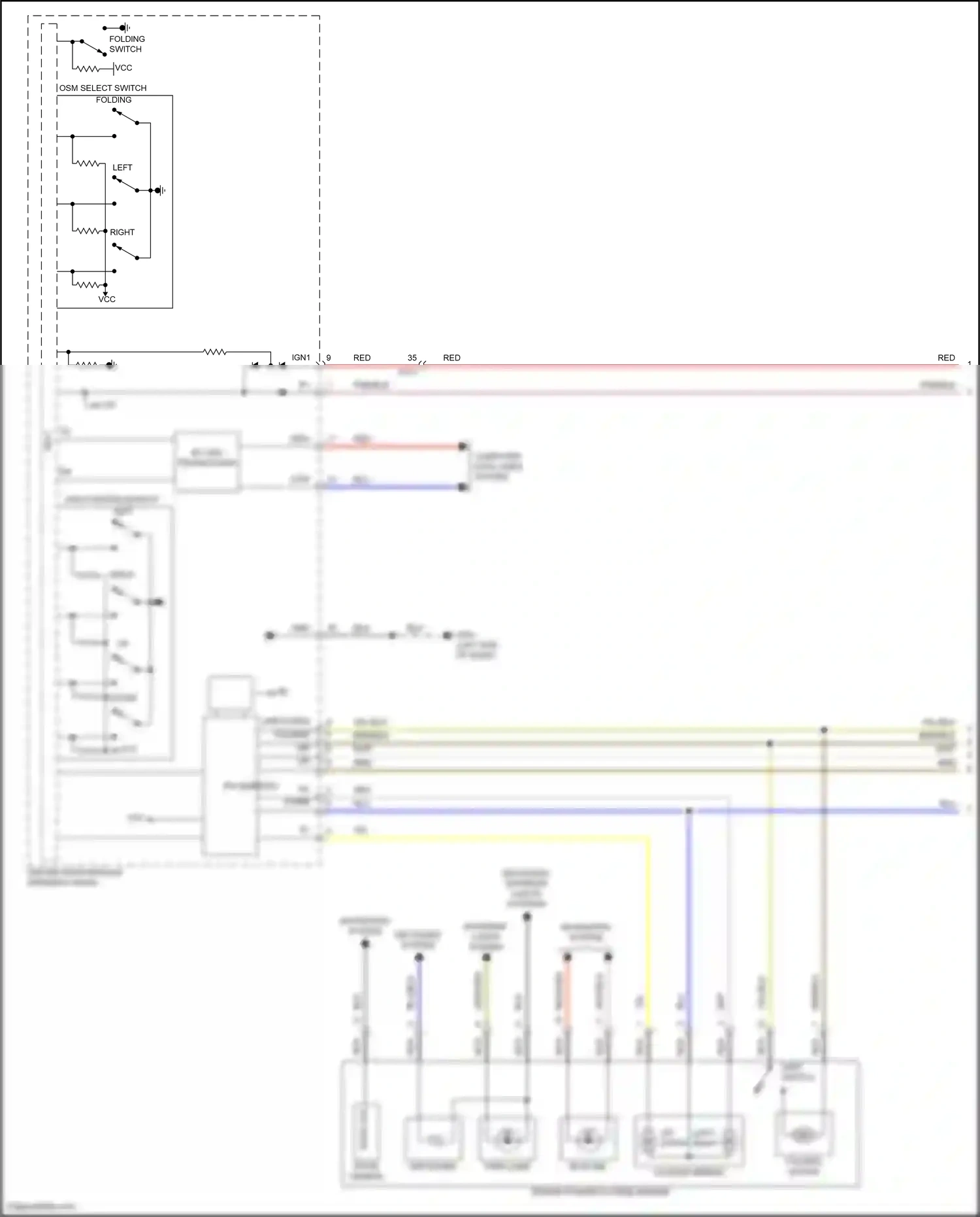 Wiring diagram computer data lines system for Hyundai Santa Fe V (2023-2024) (20 of 142)