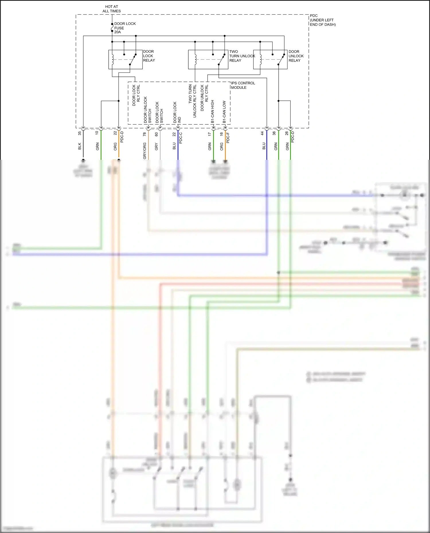 Wiring diagram computer data lines system for Hyundai Santa Fe V (2023-2024) (7 of 142)