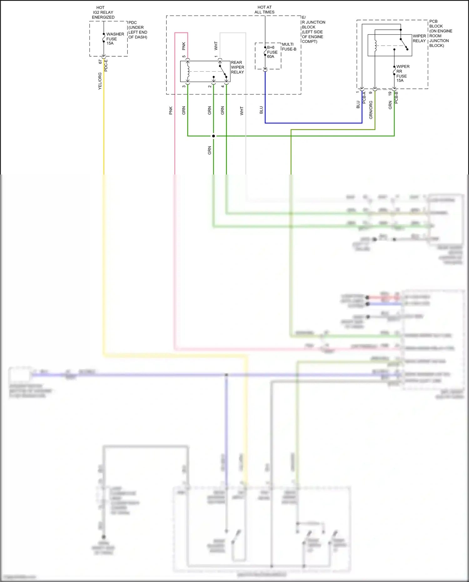 Wiring diagram computer data lines system for Hyundai Santa Fe V (2023-2024) (10 of 142)