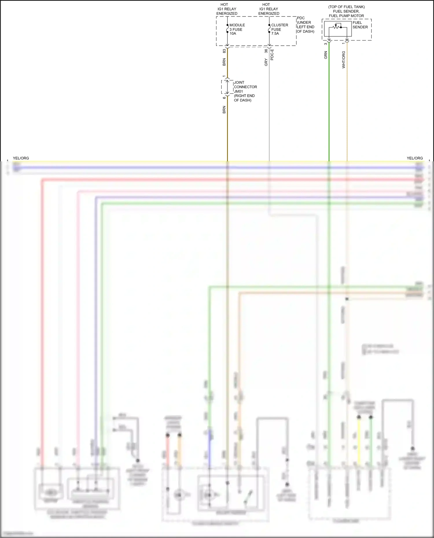 Wiring diagram computer data lines system for Hyundai Santa Fe V (2023-2024) (32 of 142)