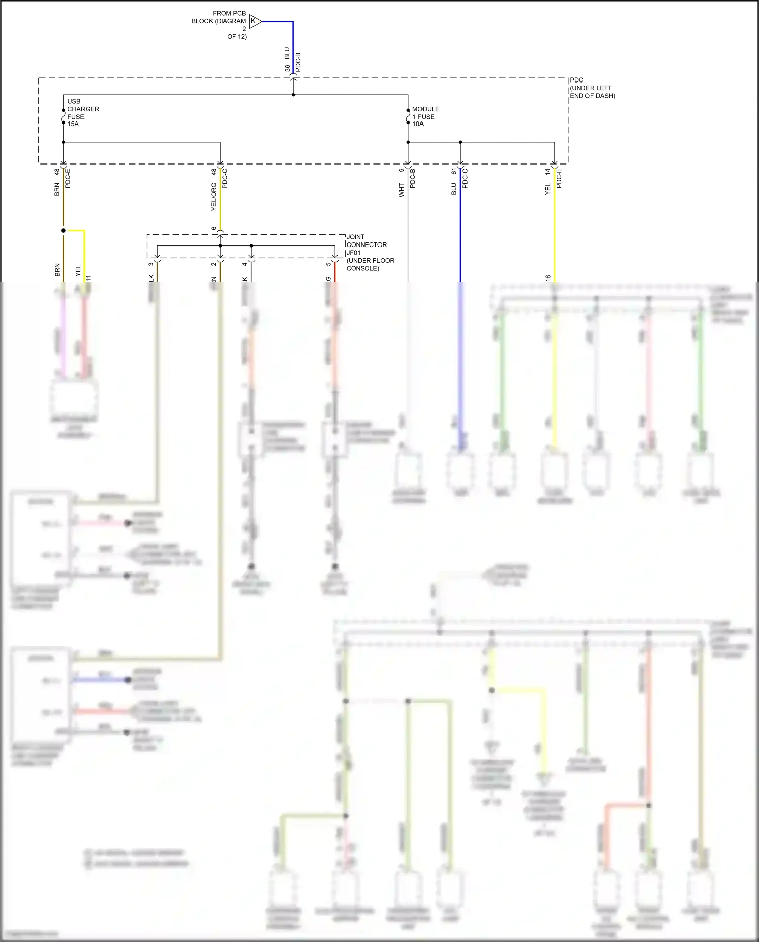 Wiring diagram data link connector for Hyundai Santa Fe V (2023-2024) (10 of 10)