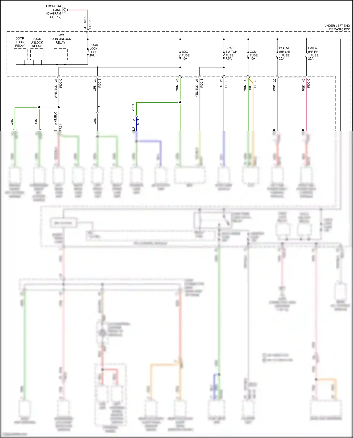 Wiring diagram ips control module for Hyundai Santa Fe V (2023-2024) (27 of 59)