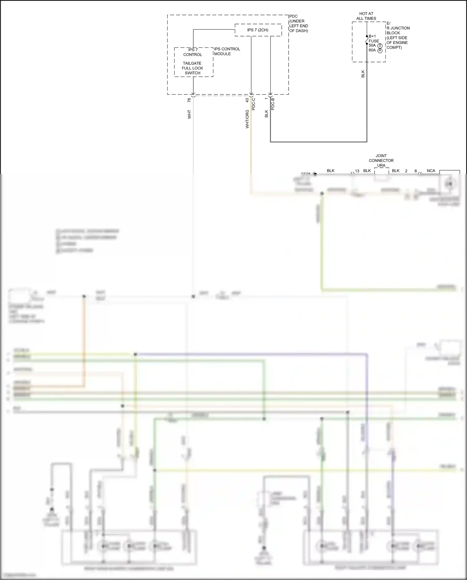 Wiring diagram ips control module for Hyundai Santa Fe V (2023-2024) (55 of 59)