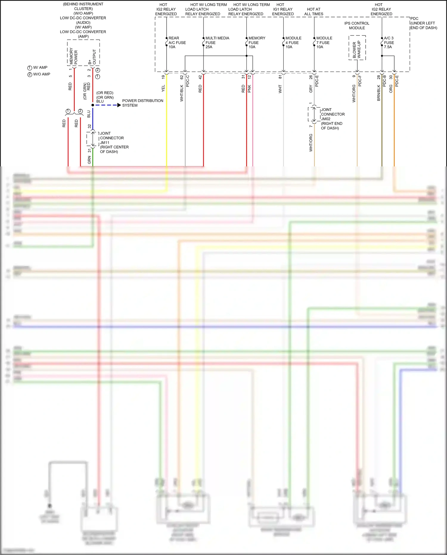 Wiring diagram ips control module for Hyundai Santa Fe V (2023-2024) (11 of 59)