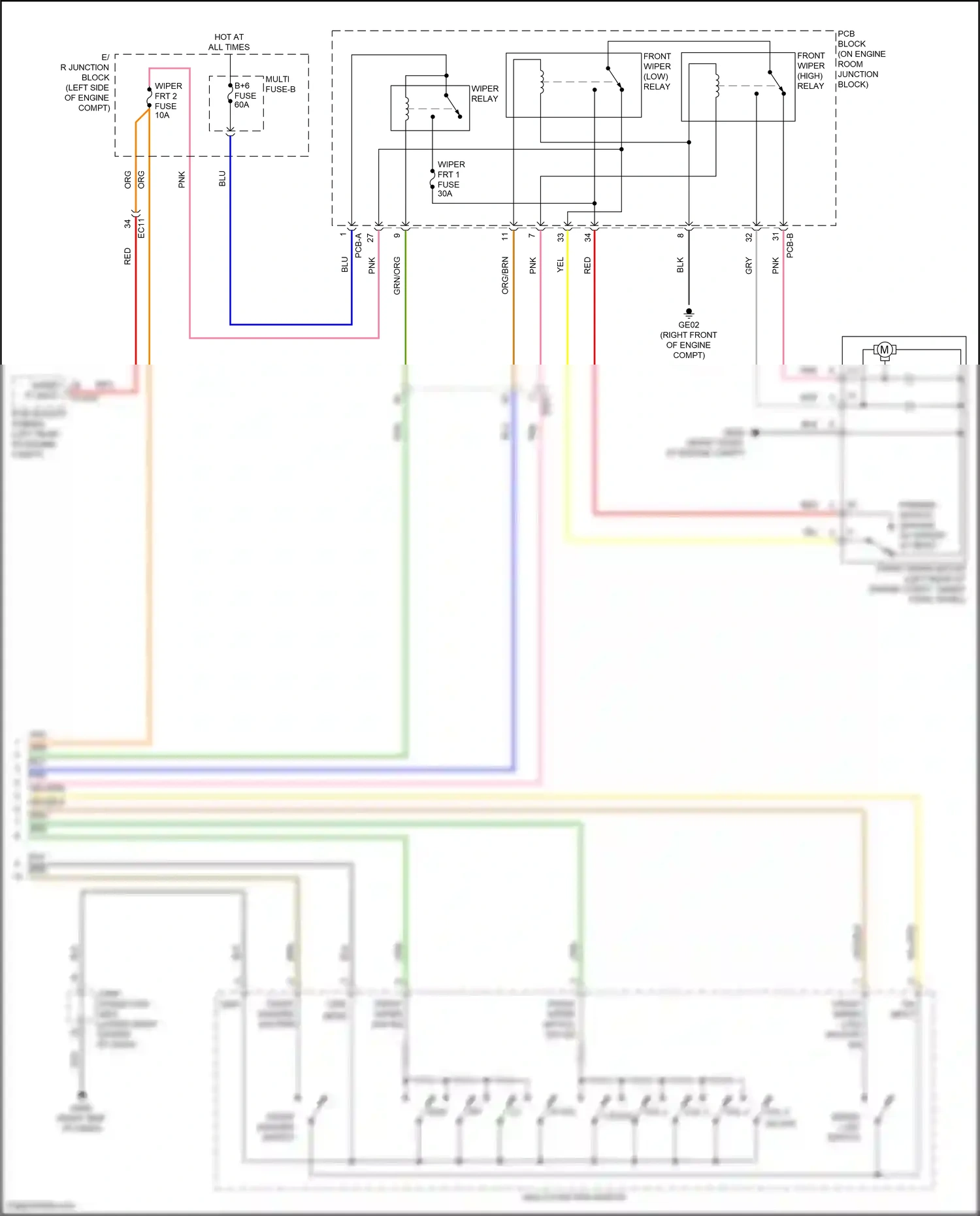 Wiring diagram on input for Hyundai Santa Fe V (2023-2024) (7 of 14)