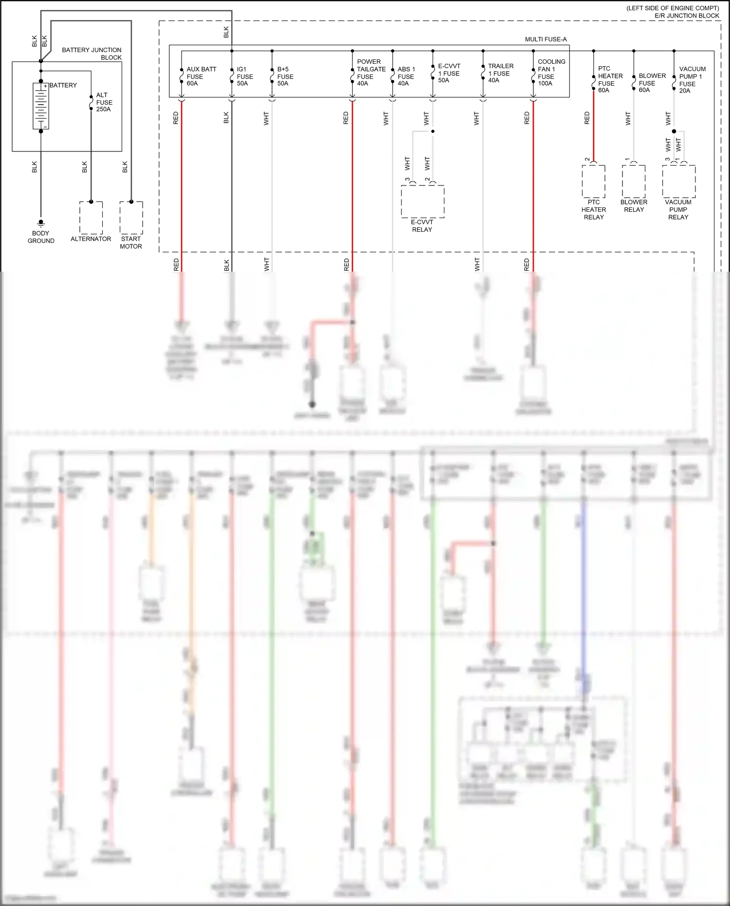 Wiring diagram trailer controller for Hyundai Santa Fe V (2023-2024) (6 of 8)