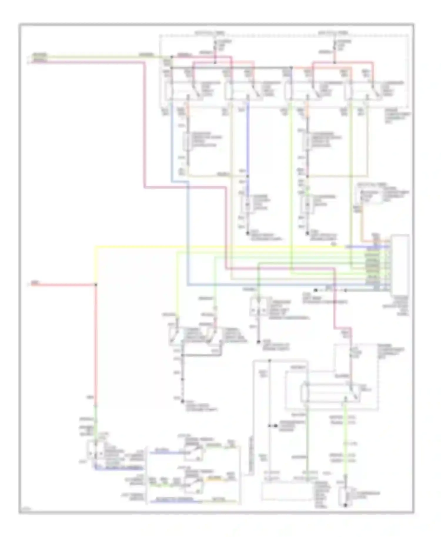 Sonata Hyundai III facelift (1996-1998): A/c circuit, auto a/c (2 of 2)