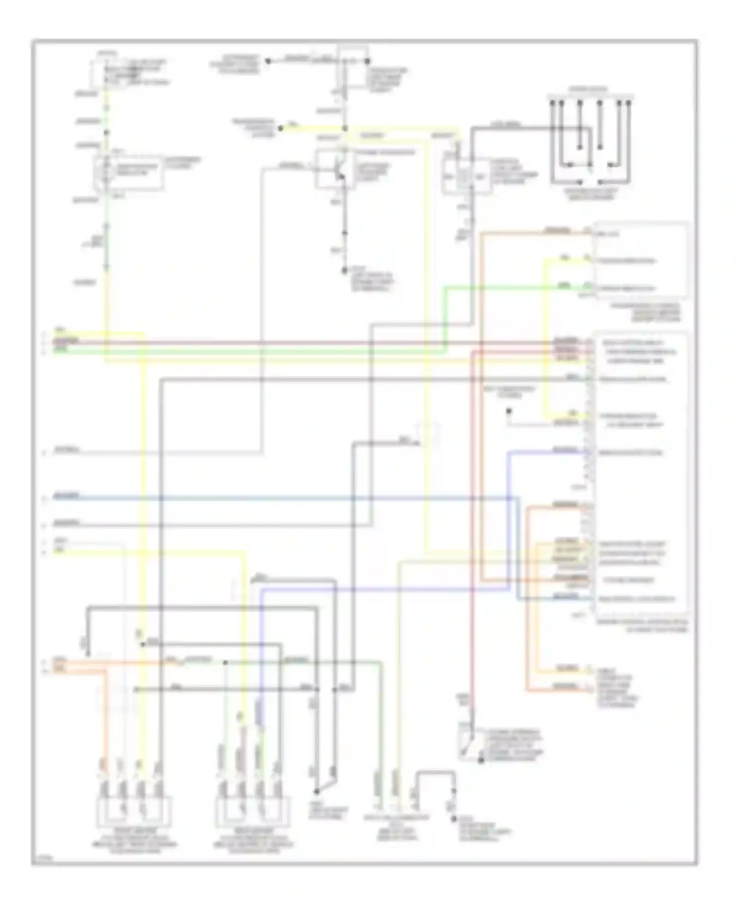 Wiring diagram ignition cntrl adjust in ignition detect sig diagnosis k-line sig for Hyundai Sonata III facelift (1996-1998) (1 of 1)